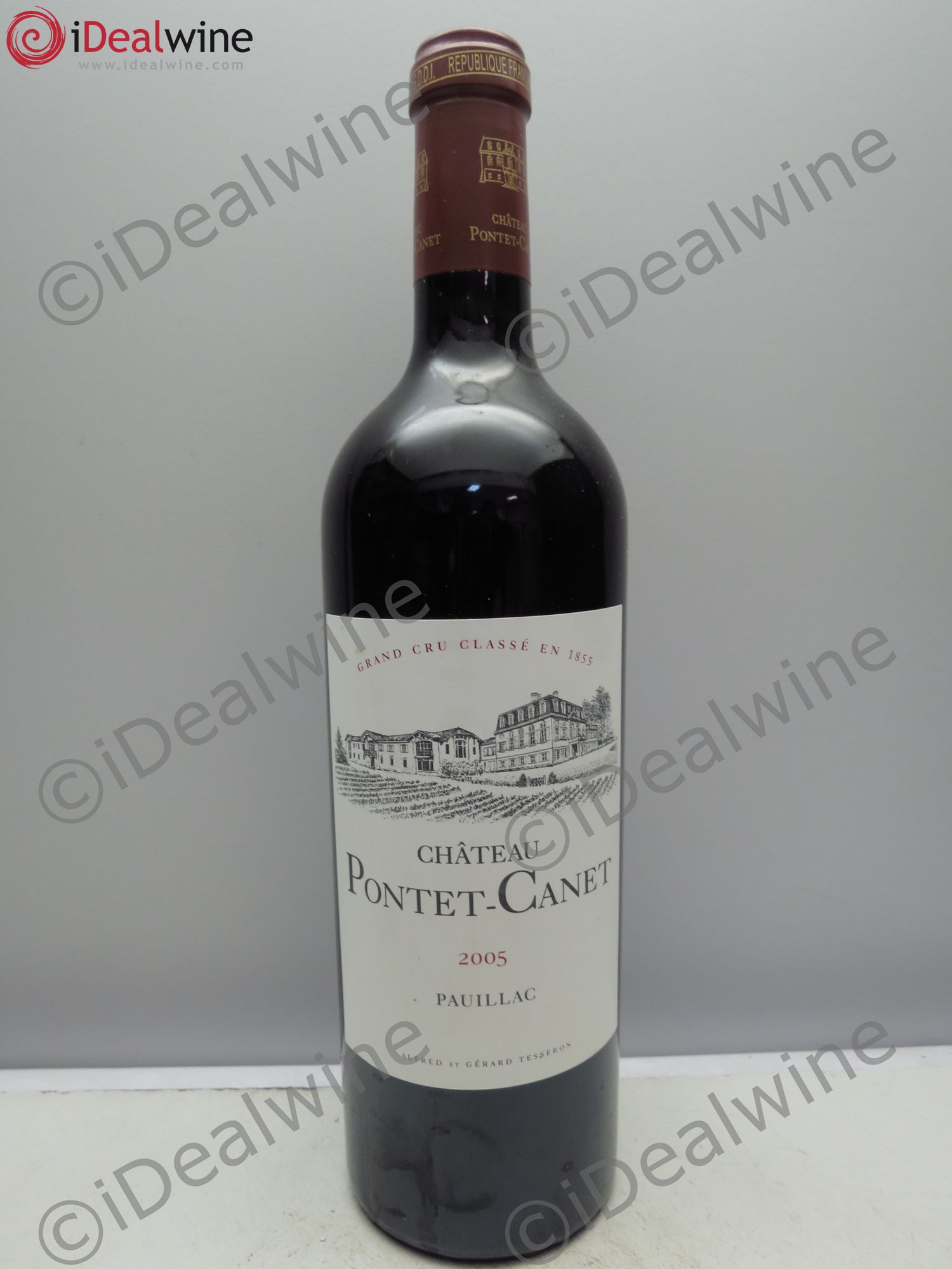 Château Pontet Canet 5ème Grand Cru Classé 2005 - Lot de 1 bouteille - 0