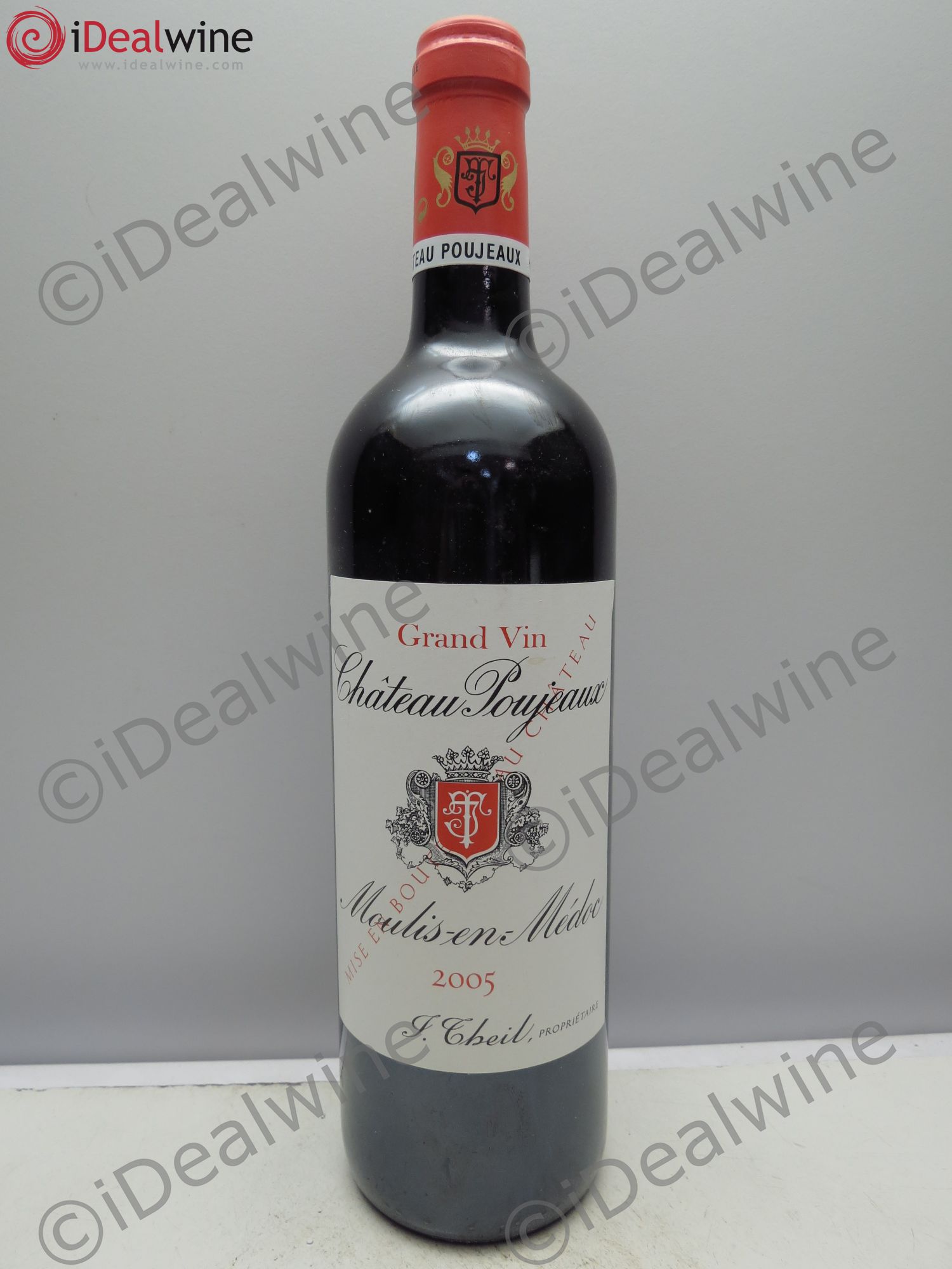 Château Poujeaux 2005 - Lot de 1 bouteille - 0