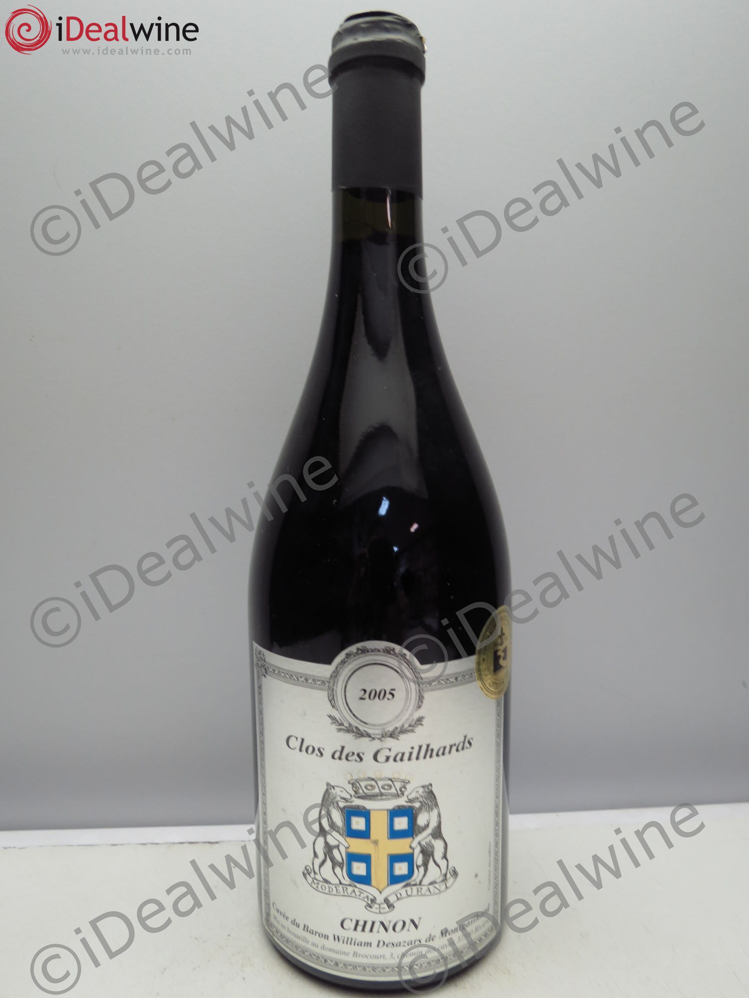 Chinon Clos des Gailhards. Domaine Brocourt 2005 - Posten von 1 Flasche - 0