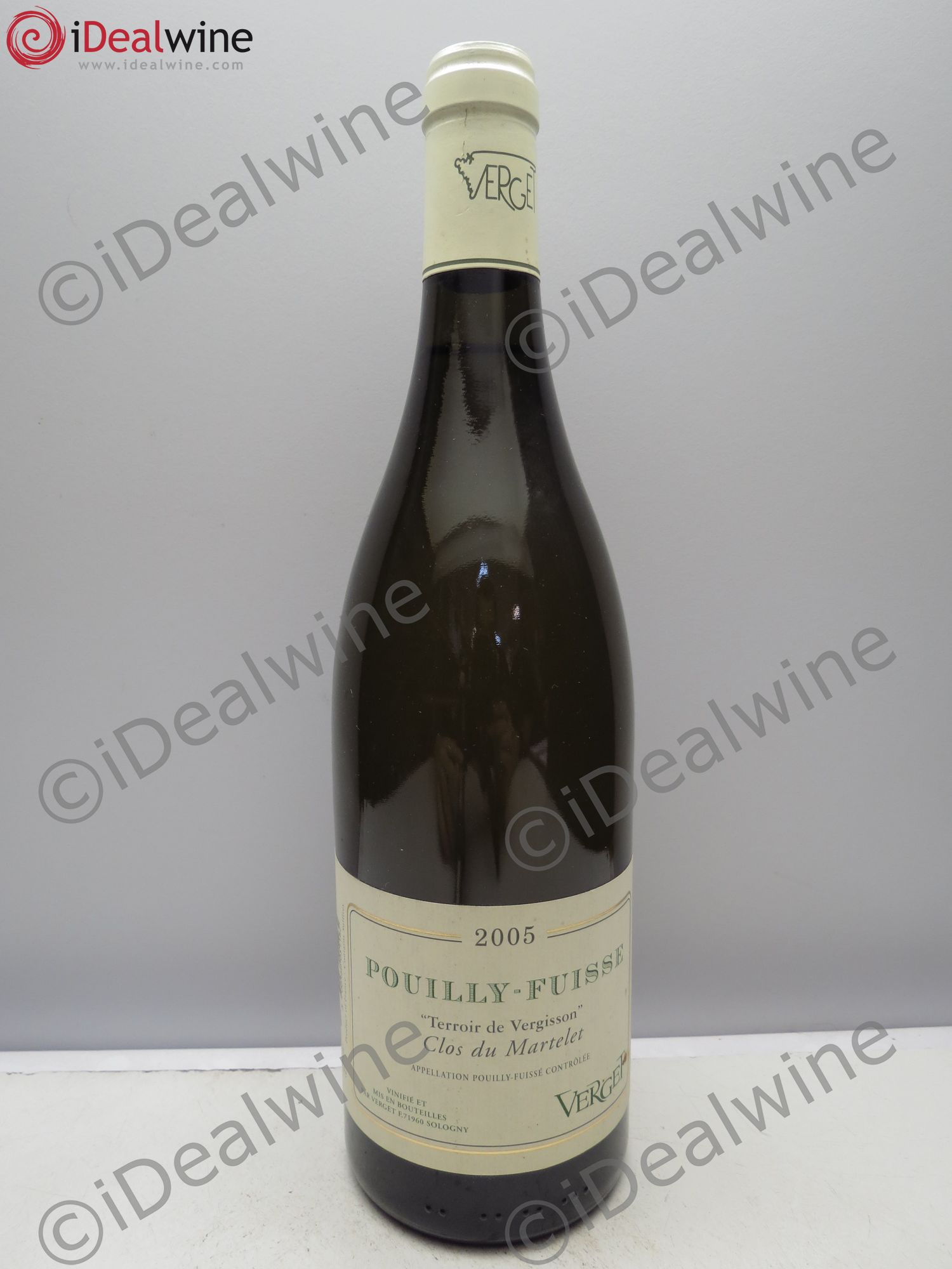 Pouilly-Fuissé Clos du martelet 2005 - Posten von 1 Flasche - 0