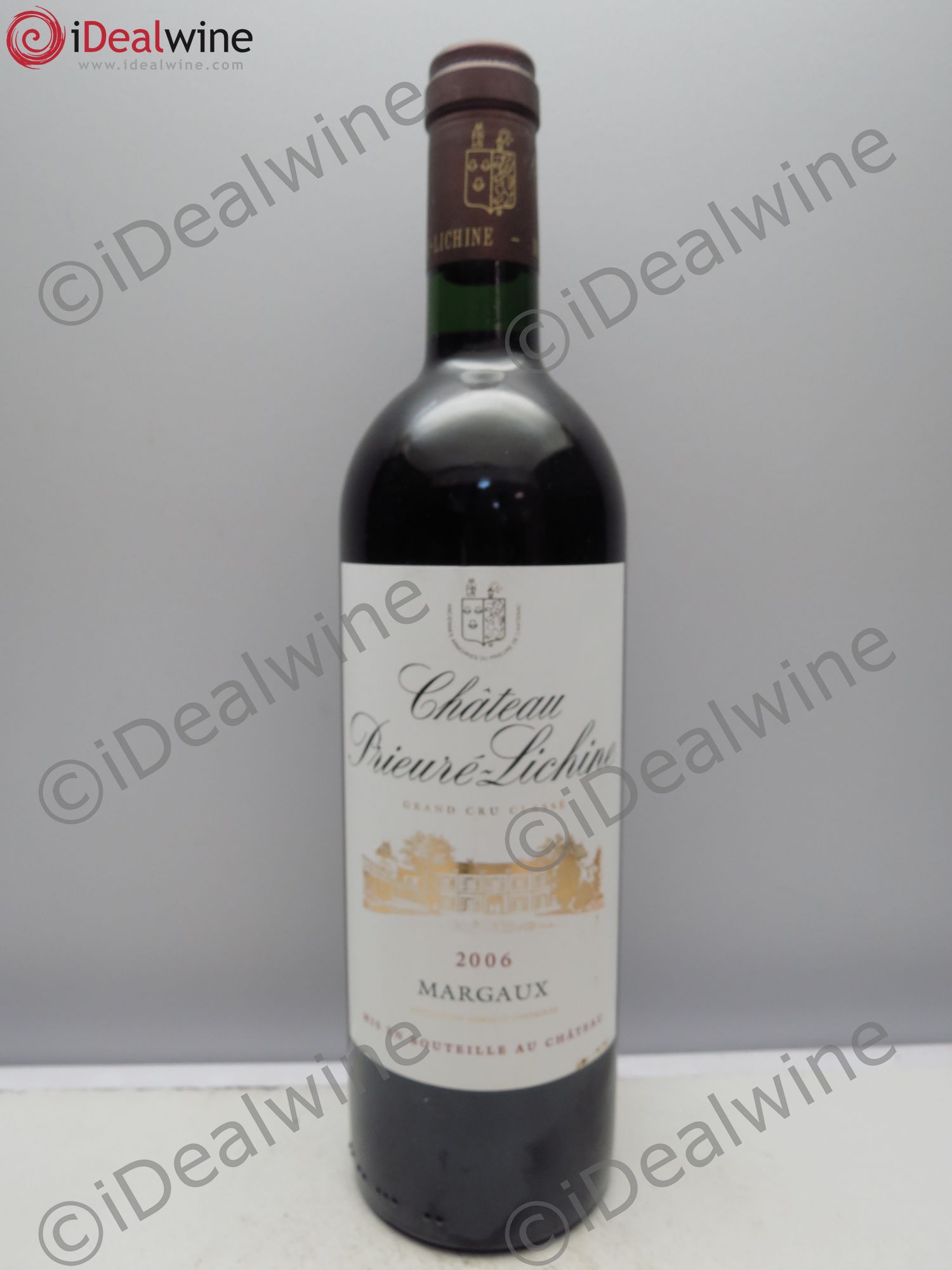 Château Prieuré Lichine 4ème Grand Cru Classé 2006 - Lot de 1 bouteille - 0