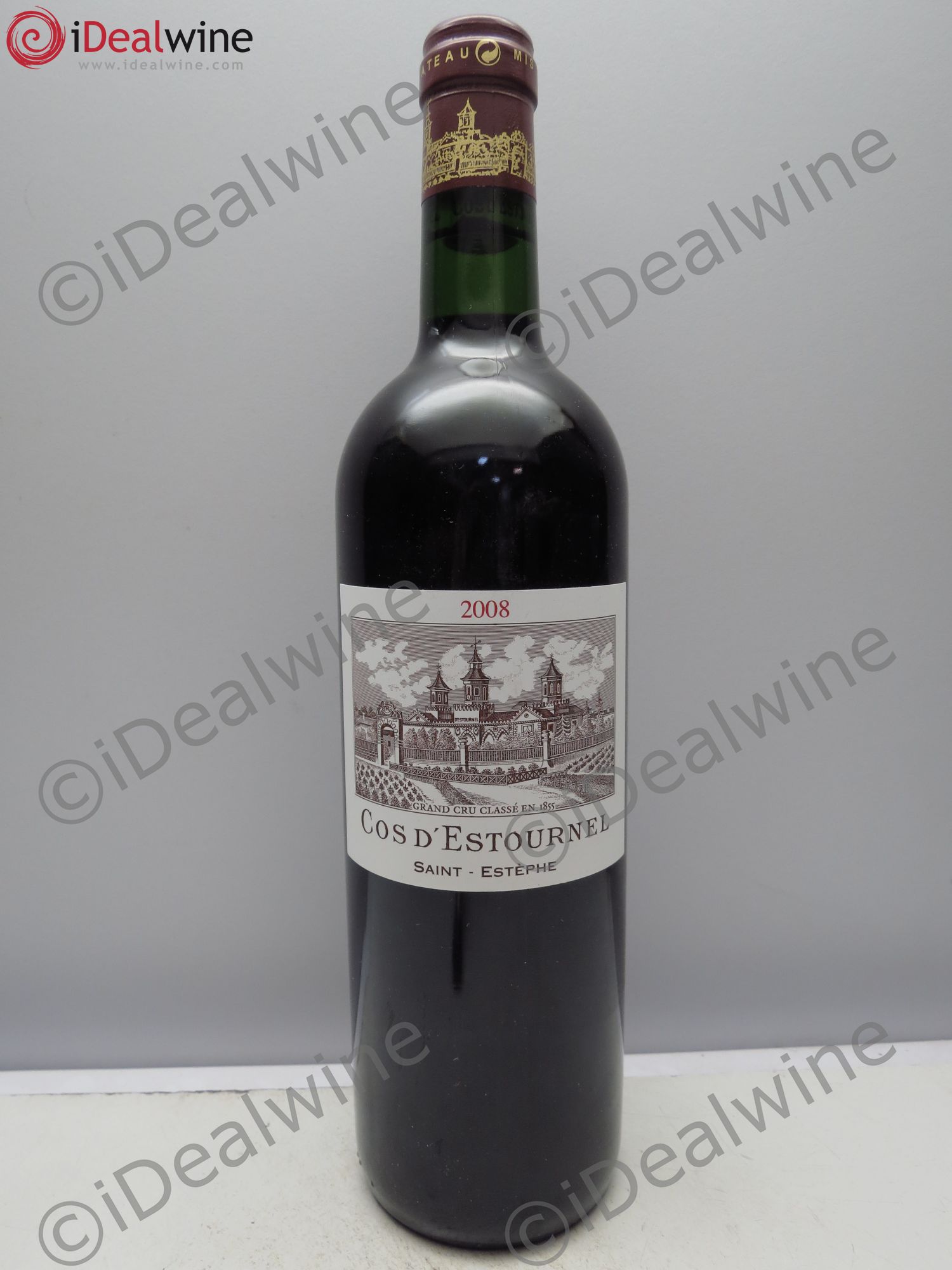 Cos d'Estournel 2ème Grand Cru Classé 2008 - Lot de 1 bouteille - 0