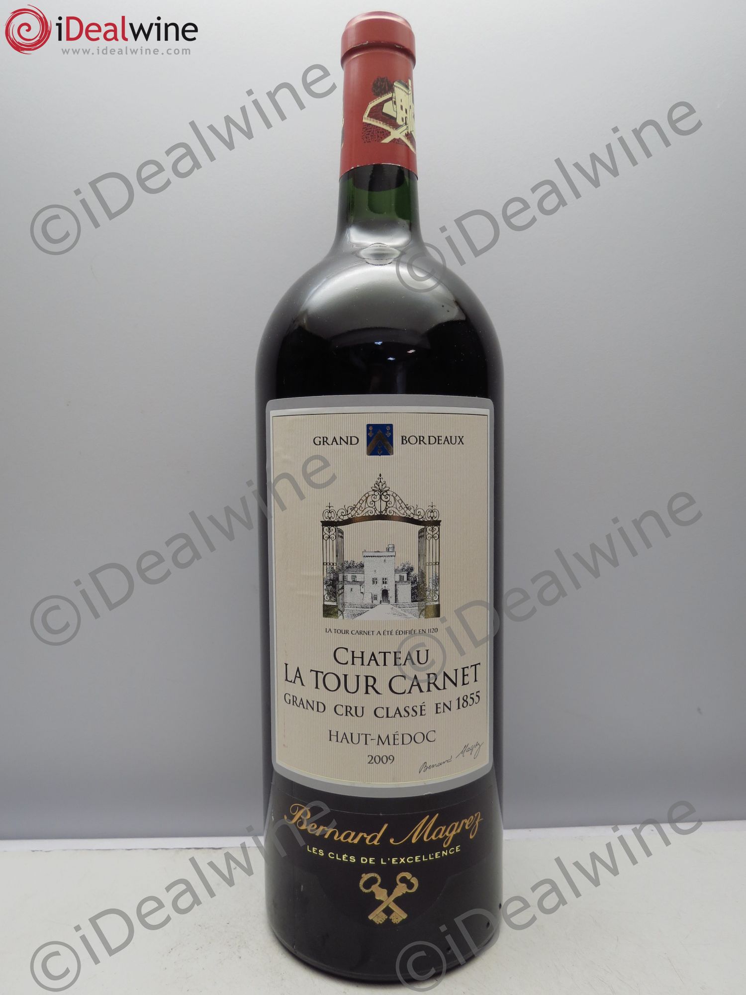 Château la Tour Carnet 4ème Grand Cru Classé 2009 - Lot de 1 magnum - 0