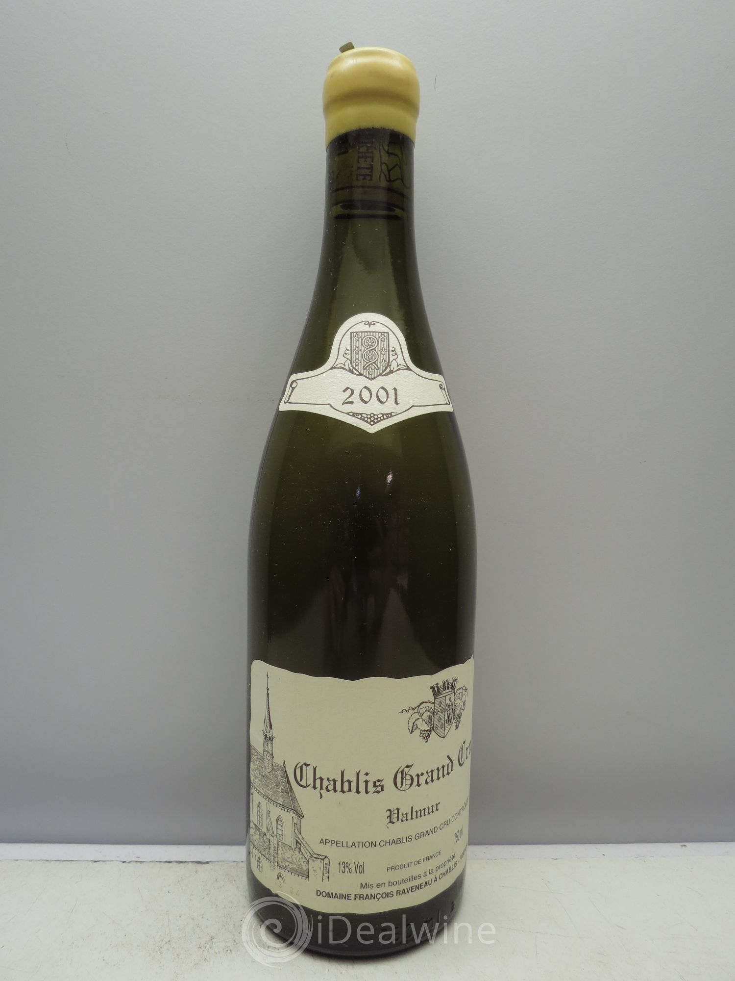 Chablis Grand Cru Valmur Raveneau (Domaine) 2001 - Lot de 1 bouteille - 0