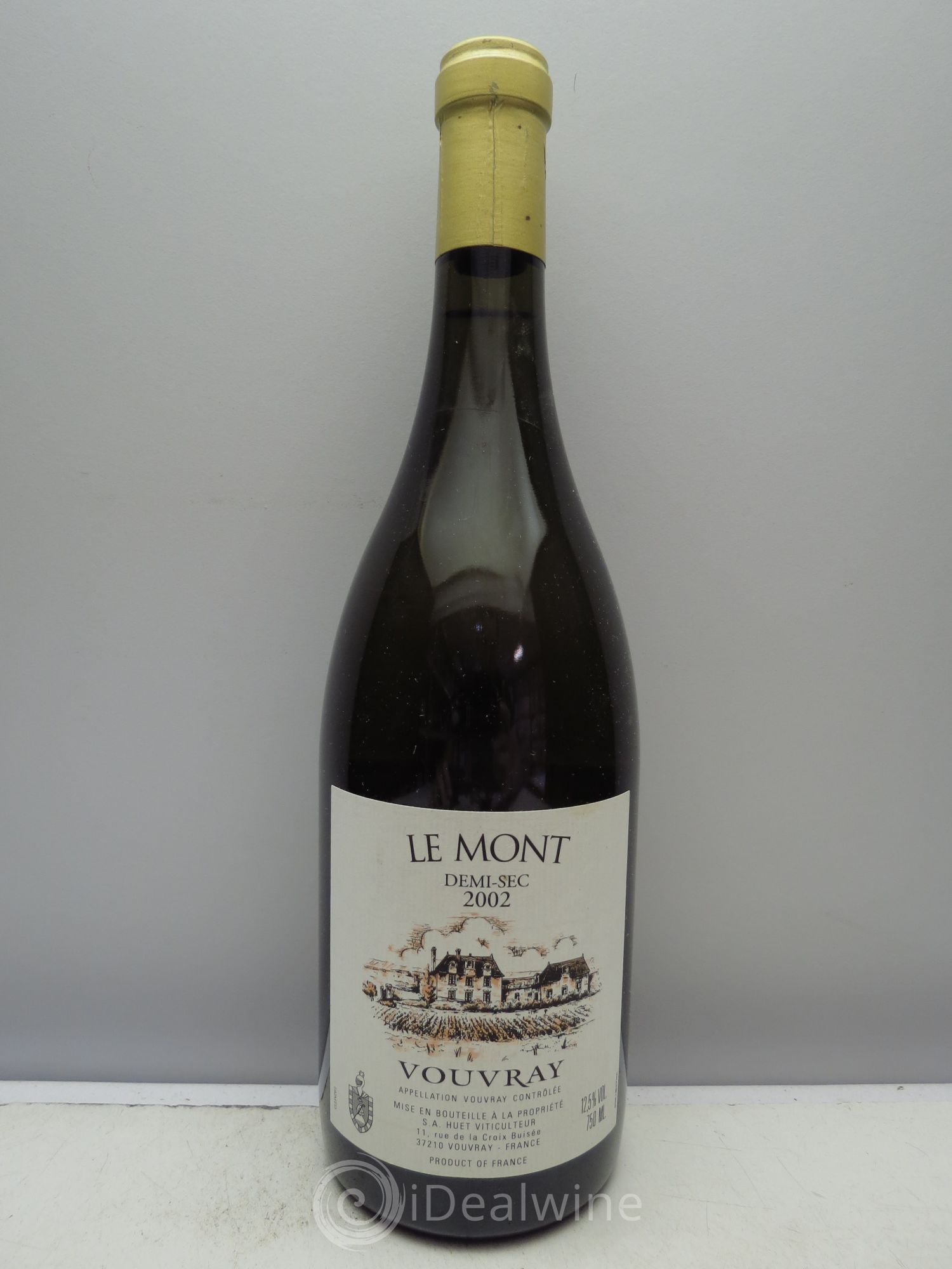 Vouvray Le Mont Sec Domaine Huet Demi-Sec 2002 - Lot de 1 bouteille - 0