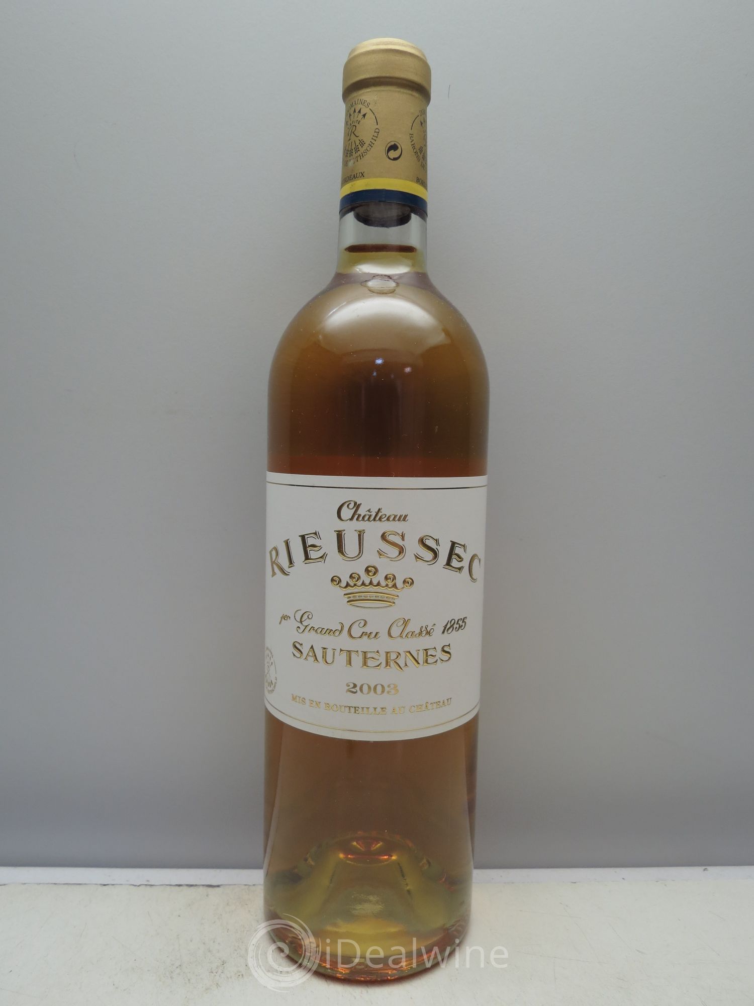 Château Rieussec 1er Grand Cru Classé 2003 - Posten von 1 Flasche - 0