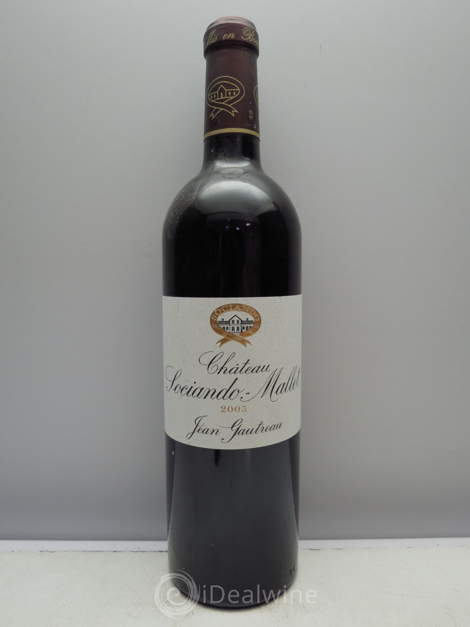 Château Sociando Mallet 2003 - Lot de 1 bouteille - 0