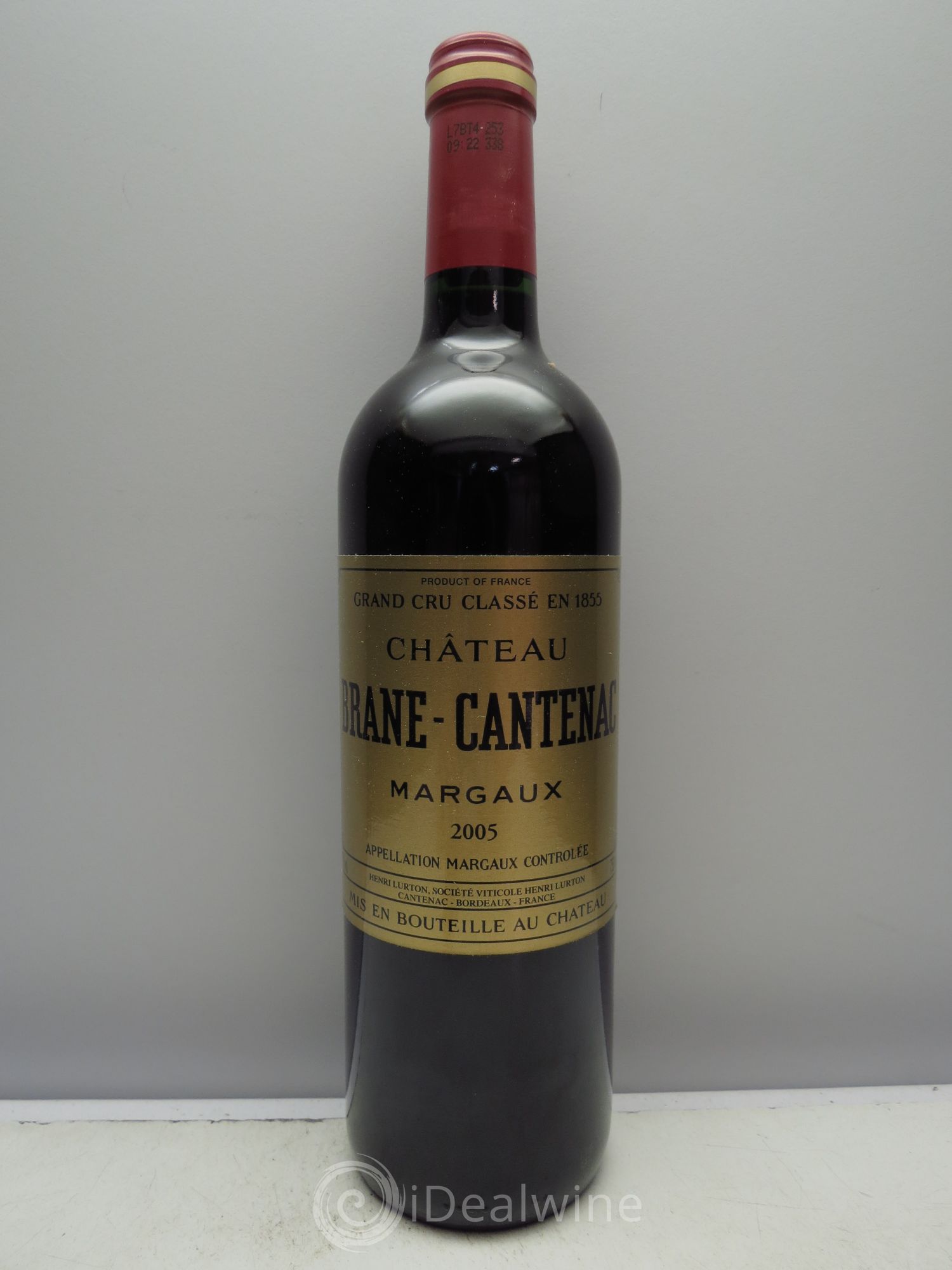 Château Brane Cantenac 2ème Grand Cru Classé 2005 - Lot de 1 bouteille - 0