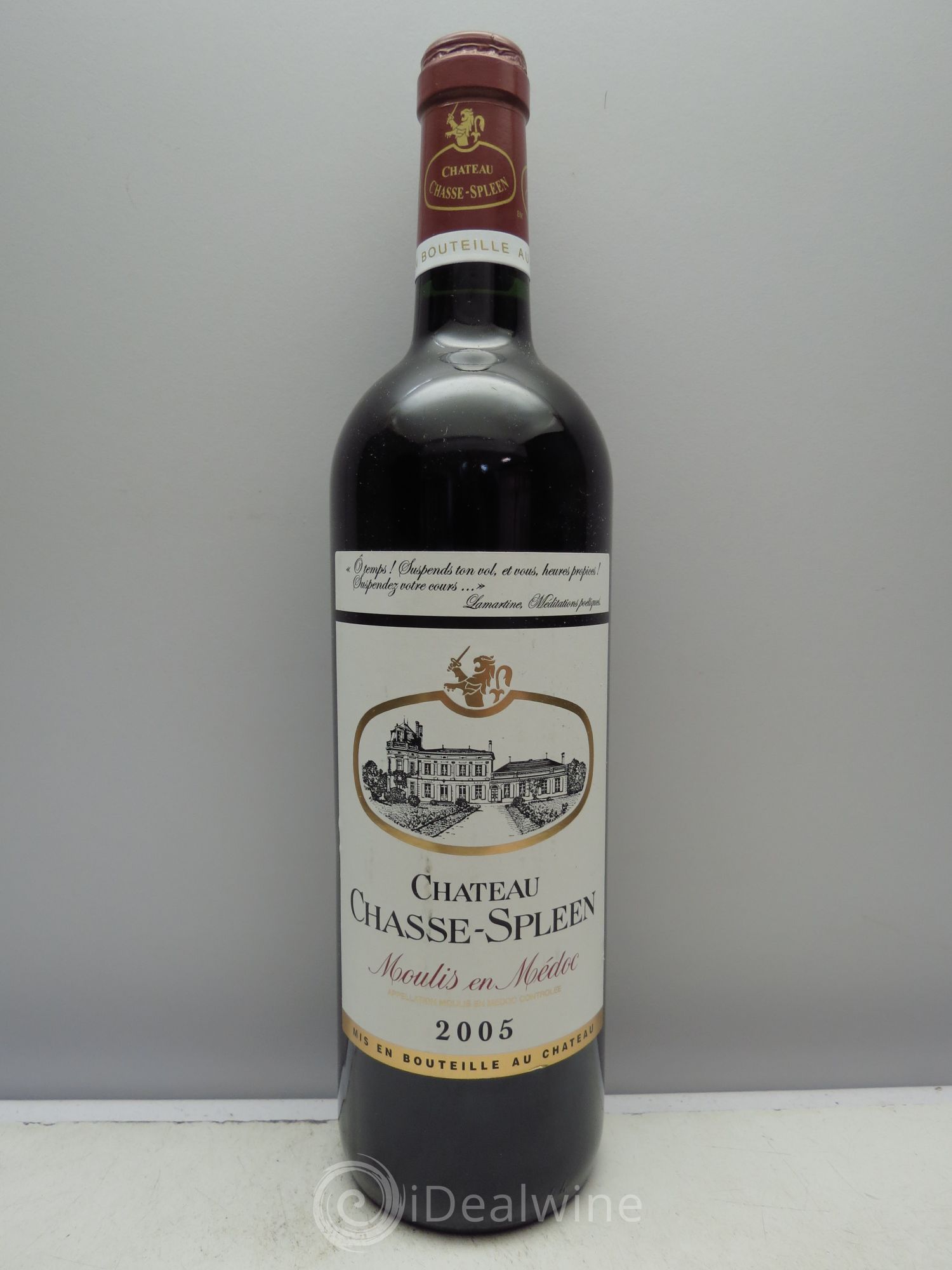 Château Chasse Spleen 2005 - Lot de 1 bouteille - 0