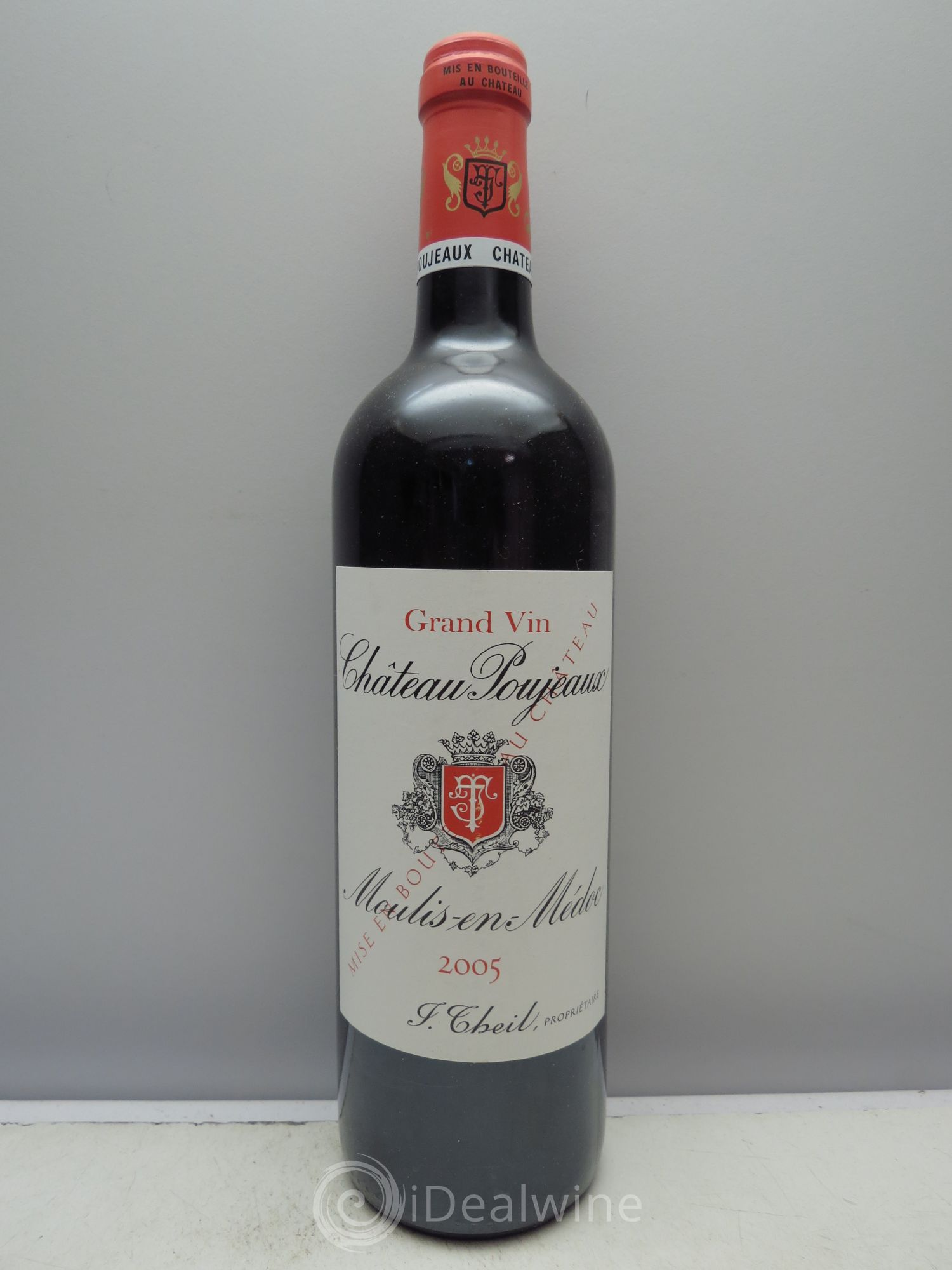 Château Poujeaux 2005 - Lot de 1 bouteille - 0
