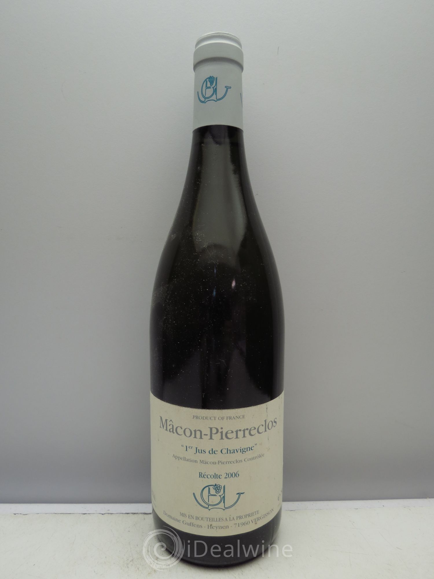 Mâcon 1er Jus de Chavigne Pierreclos Domaine Guffens 2006 - Posten von 1 Flasche - 0