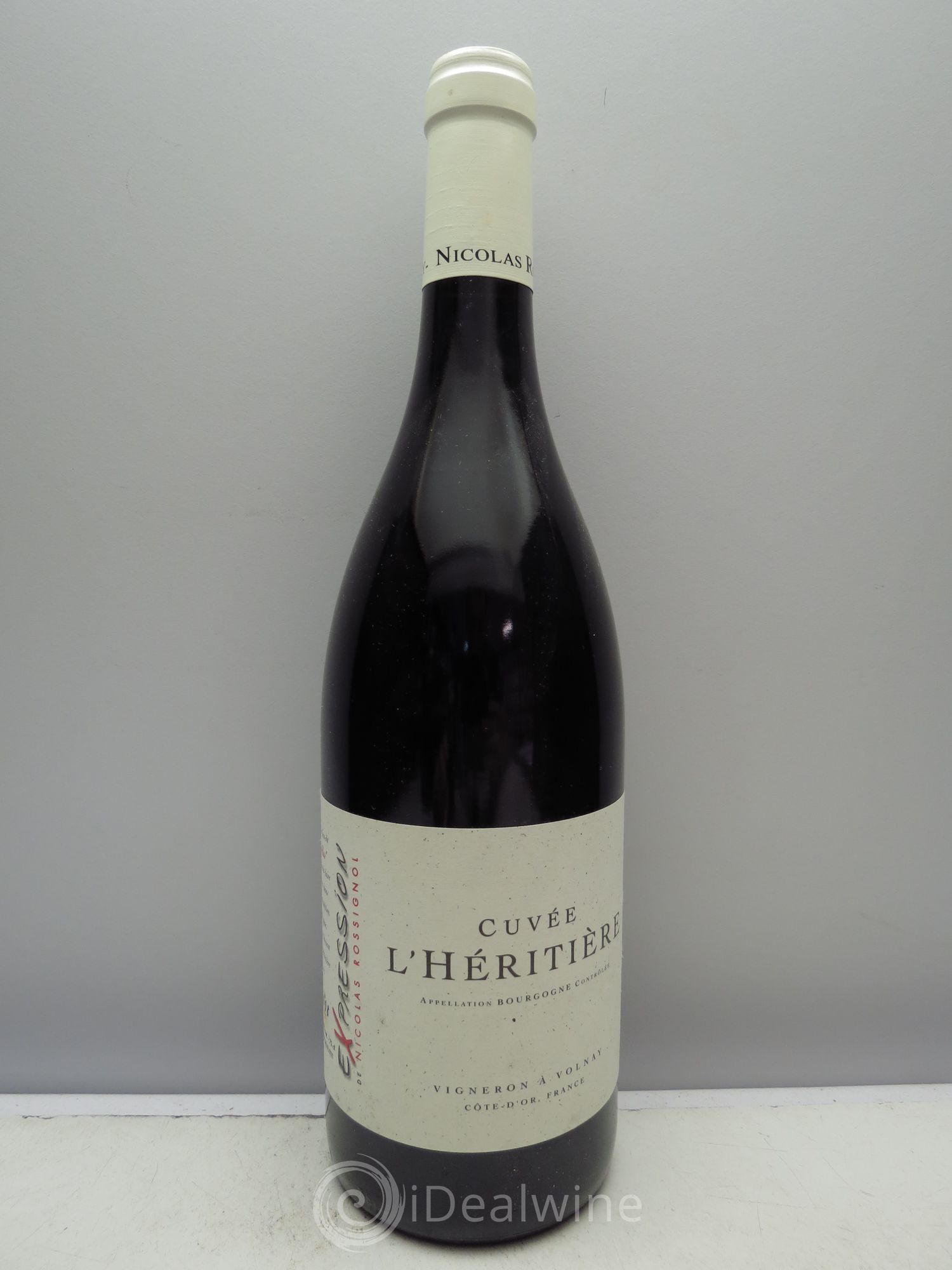 Bourgogne Domaine Rossignol "lHéritière" 2008 - Posten von 1 Flasche - 0