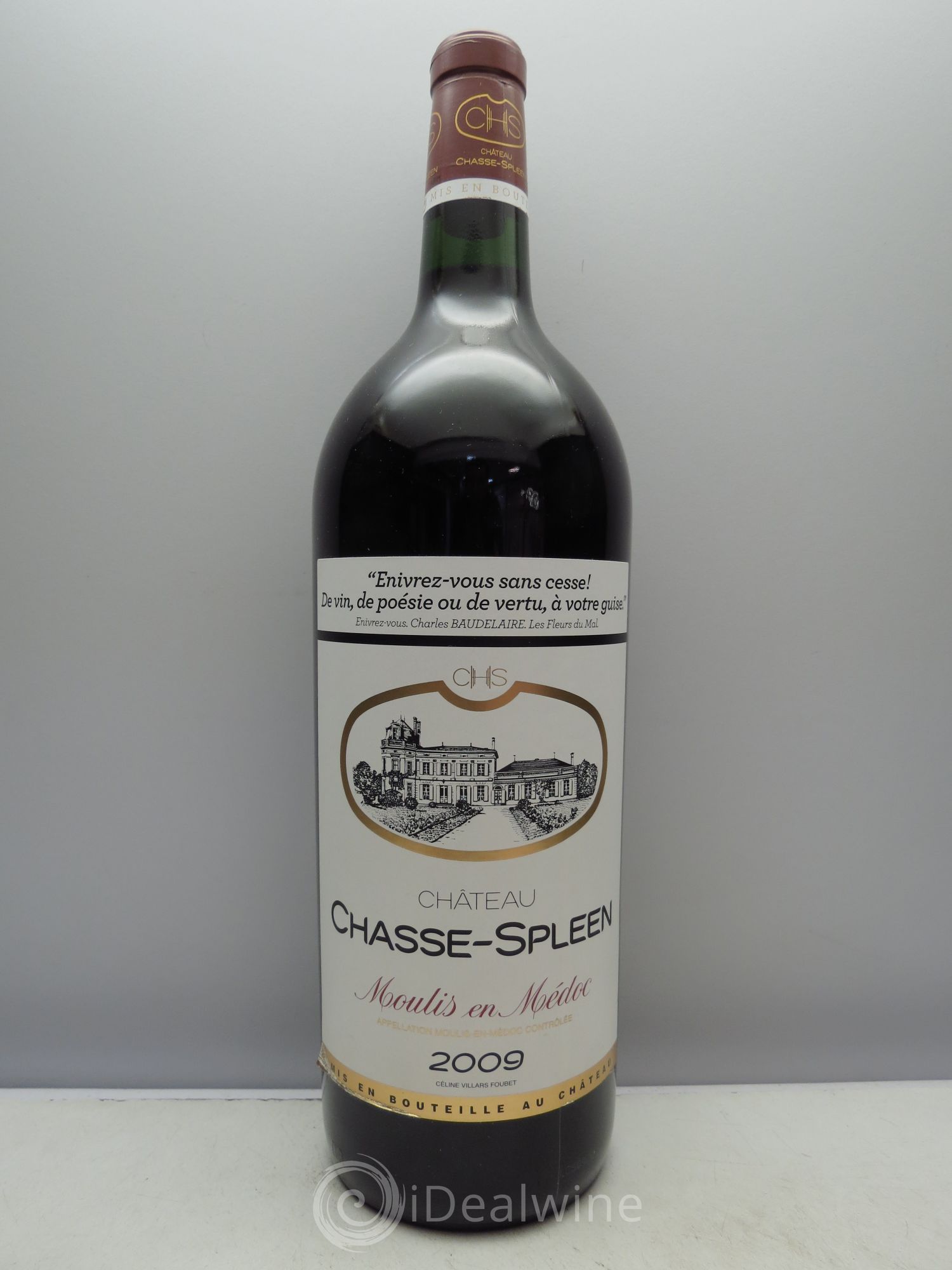 Château Chasse Spleen 2009 - Lot de 1 magnum - 0