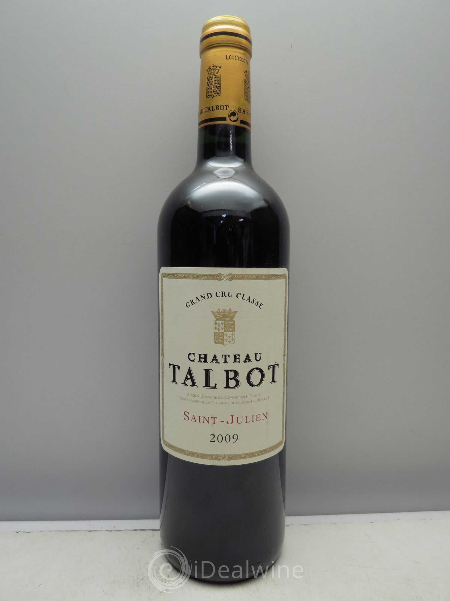 Château Talbot 4ème Grand Cru Classé 2009 - Lot de 1 bouteille - 0