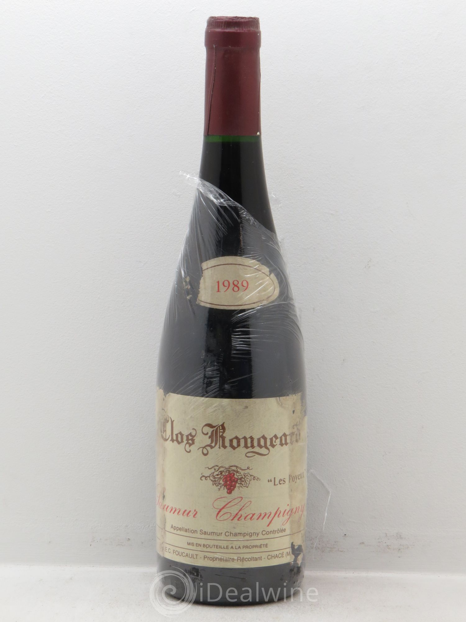 Saumur-Champigny Les Poyeux Clos Rougeard 1989 - Lot de 1 bouteille - 0