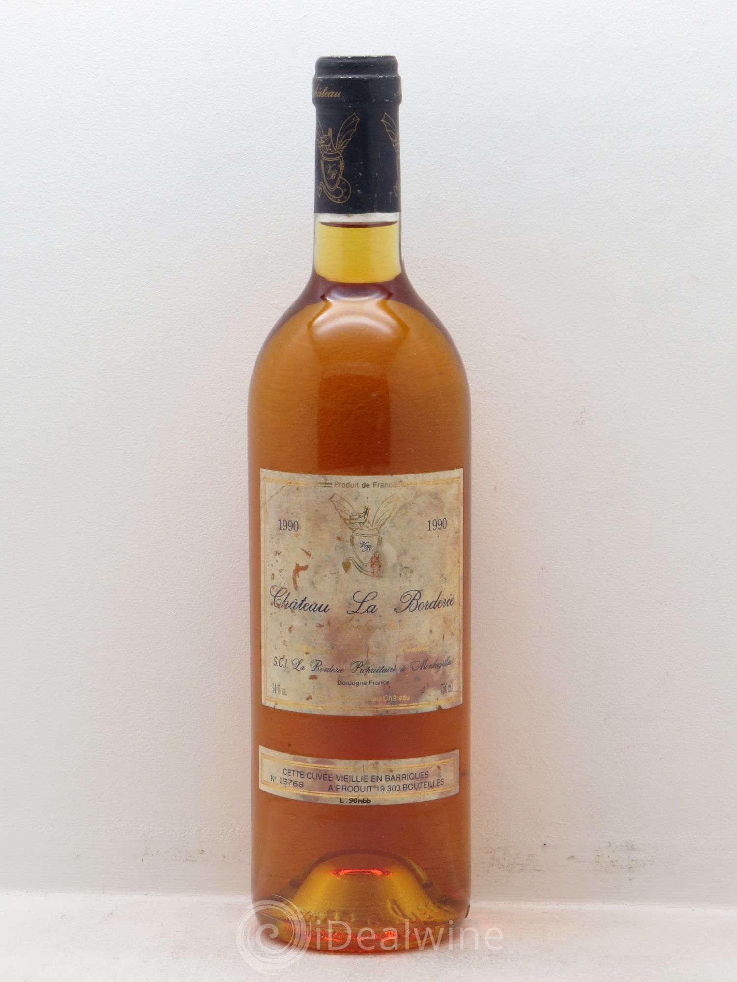Monbazillac La Borderie 1990 - Posten von 1 Flasche - 0