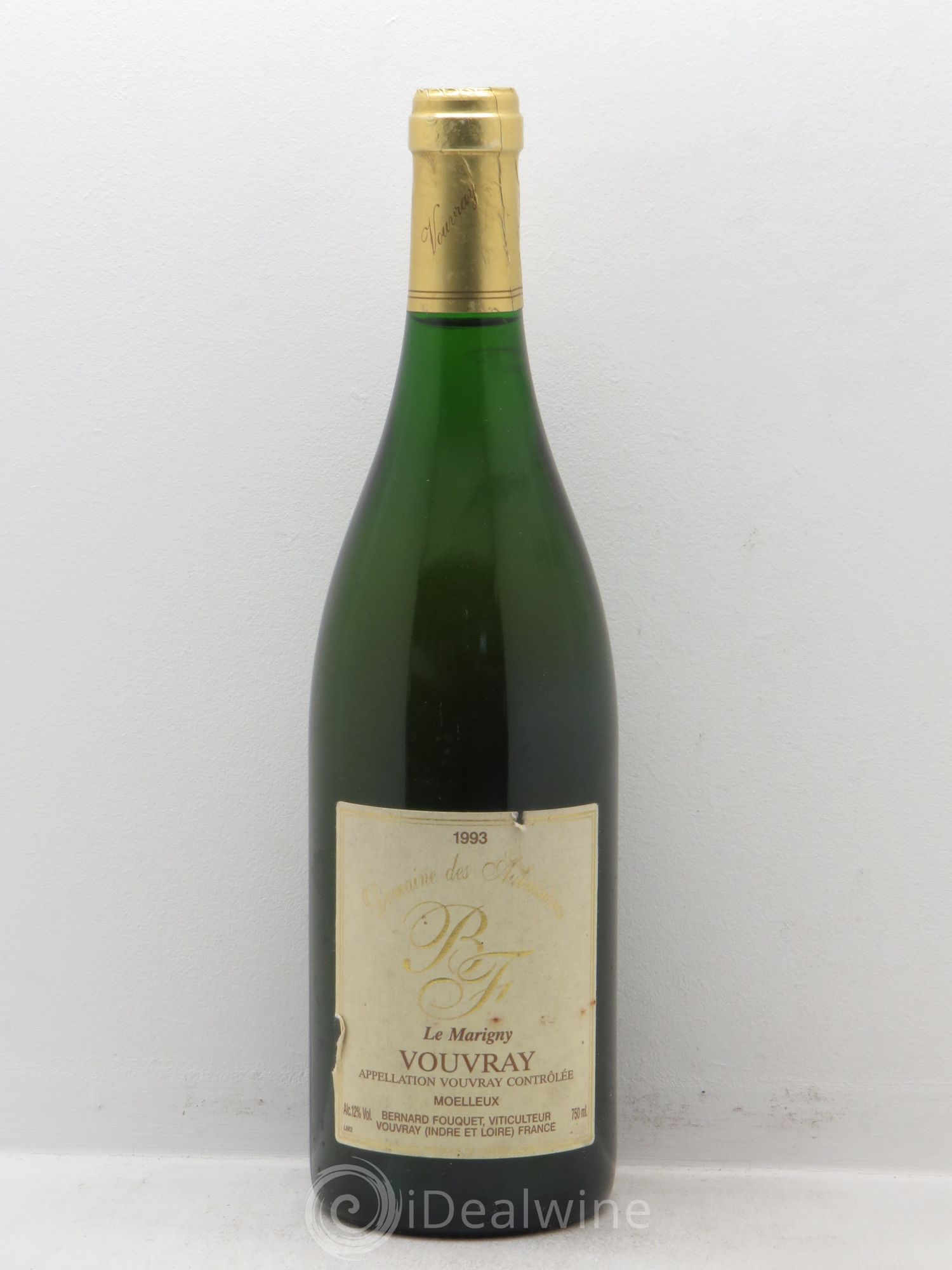 Vouvray Marigny Domaine des Aubuissières 1993 - Posten von 1 Flasche - 0