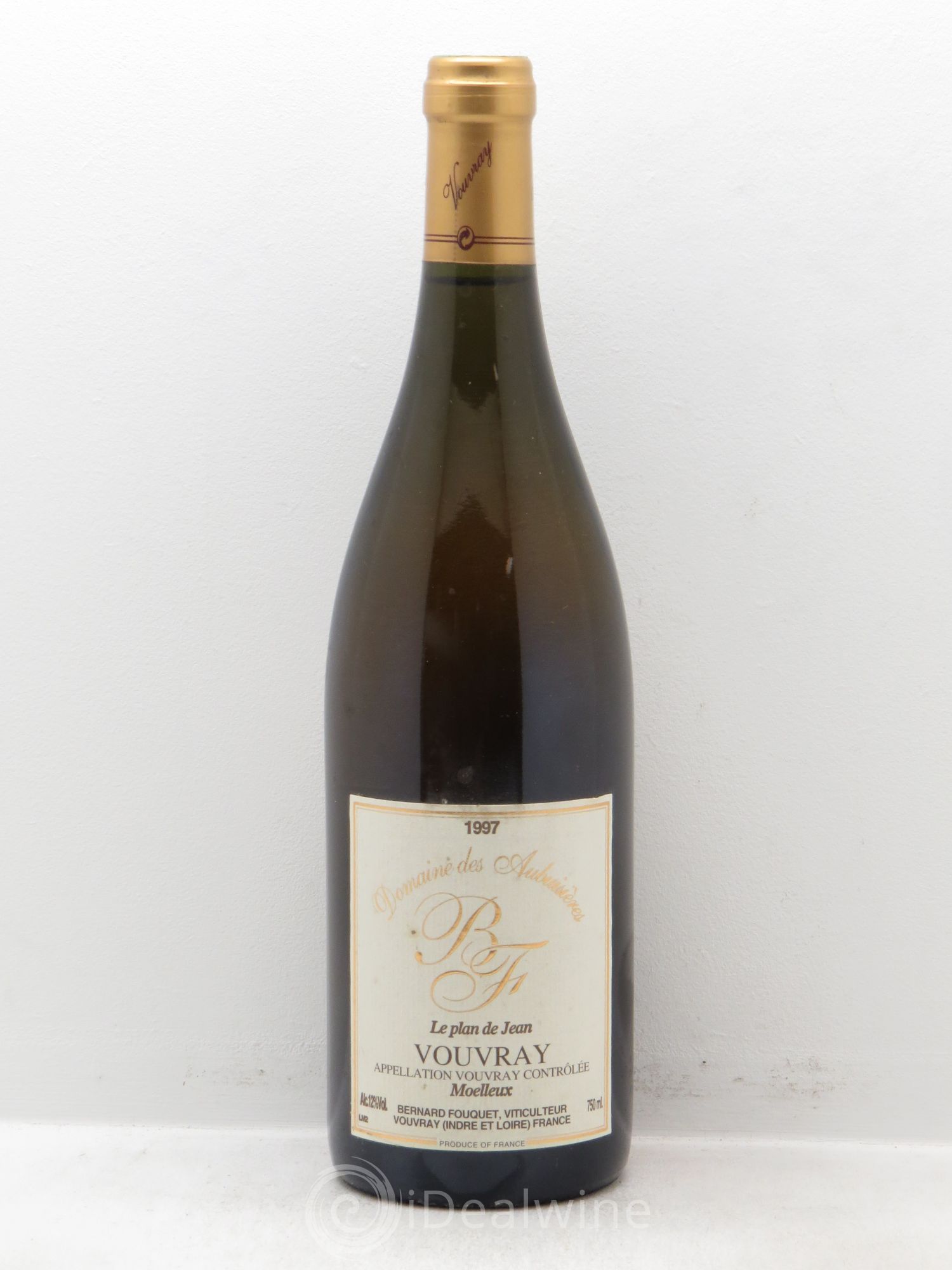 Vouvray Le Plan de Jean Domaine des Aubuissières 1997 - Posten von 1 Flasche - 0
