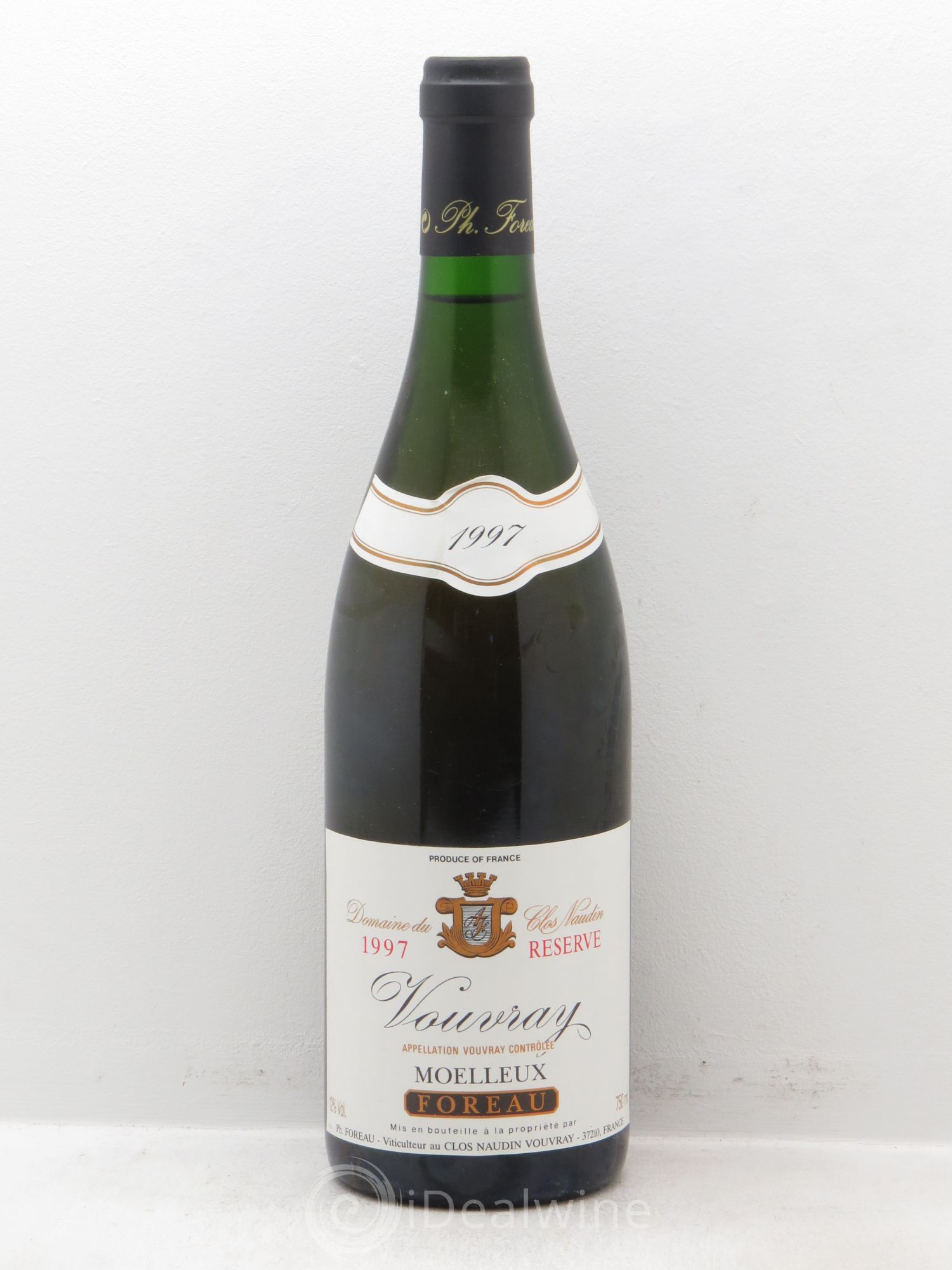 Vouvray Moelleux Réserve Clos Naudin - Philippe Foreau 1997 - Lotto di 1 bottiglia - 0