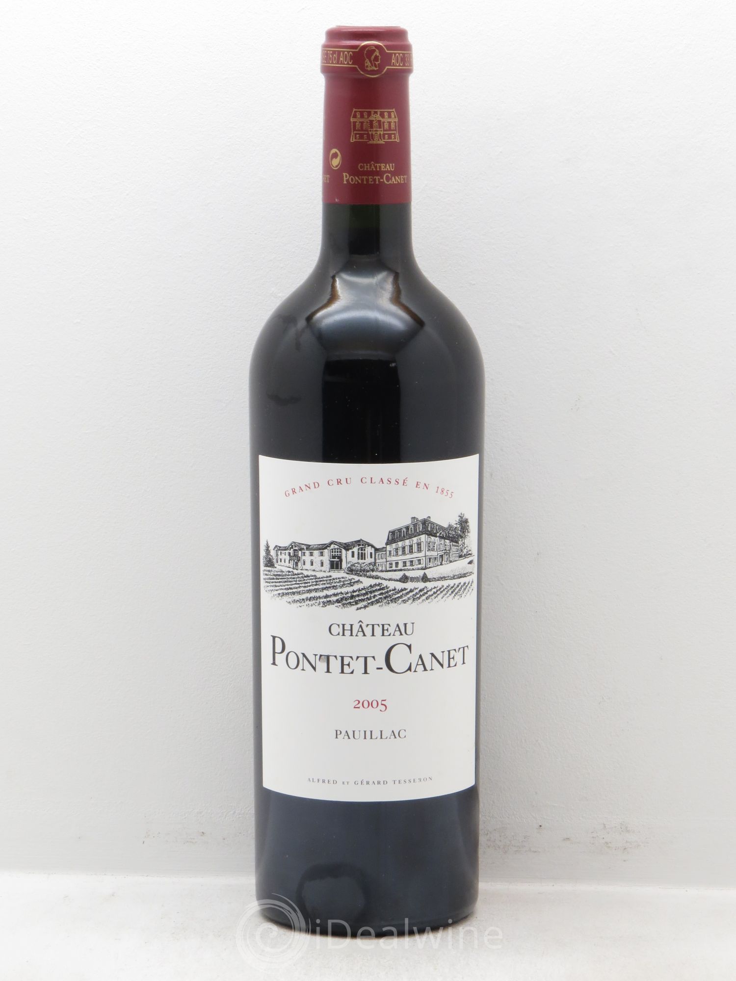 Château Pontet Canet 5ème Grand Cru Classé 2005 - Lot de 1 bouteille - 0
