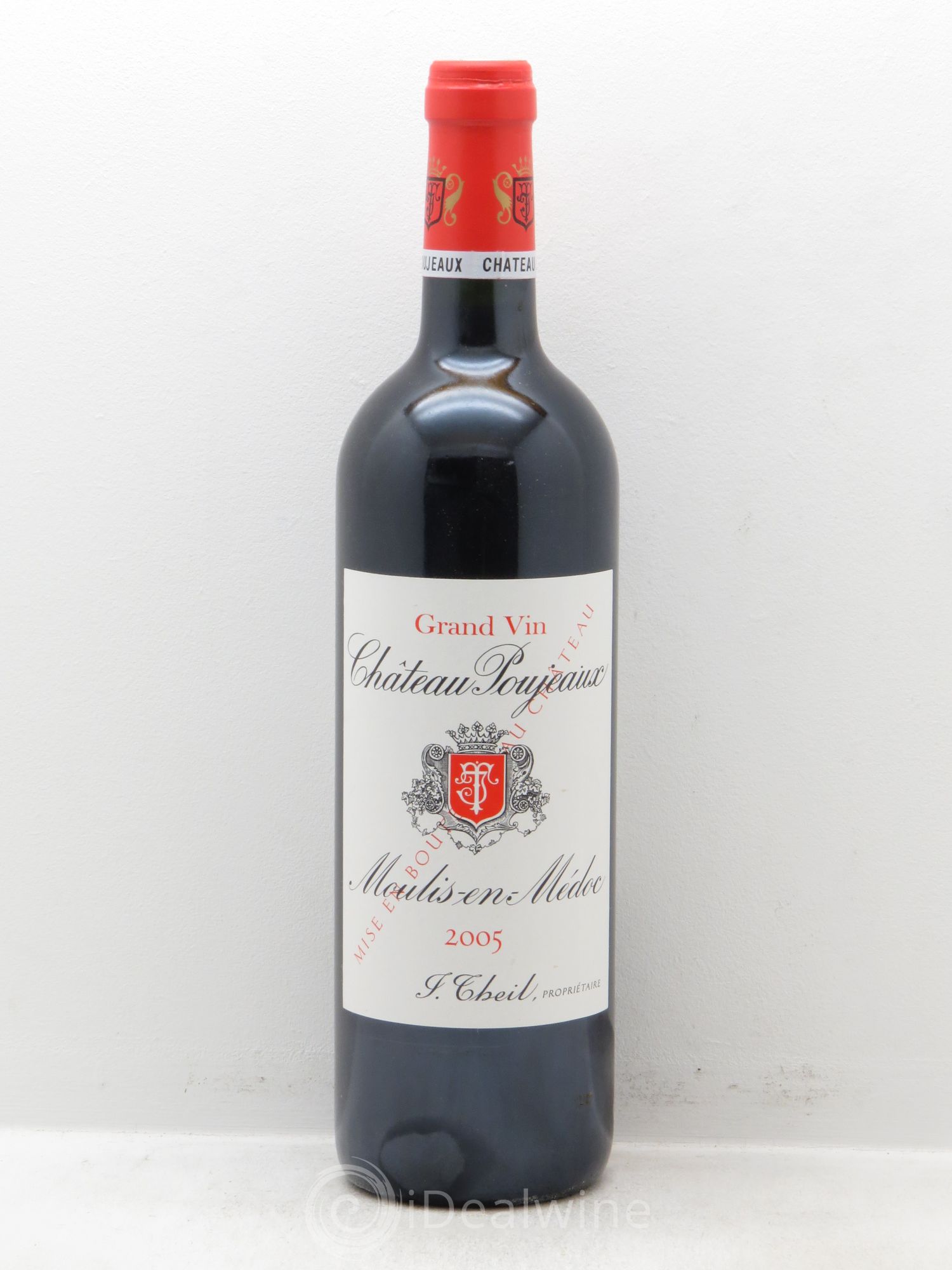 Château Poujeaux 2005 - Lot de 1 bouteille - 0