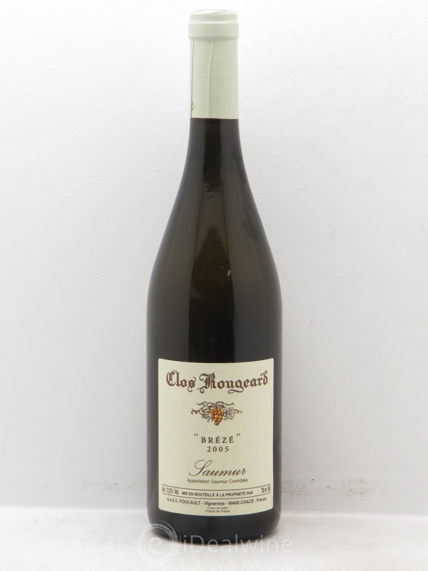 Saumur Brézé Clos Rougeard 2005 - Lot de 1 bouteille - 0