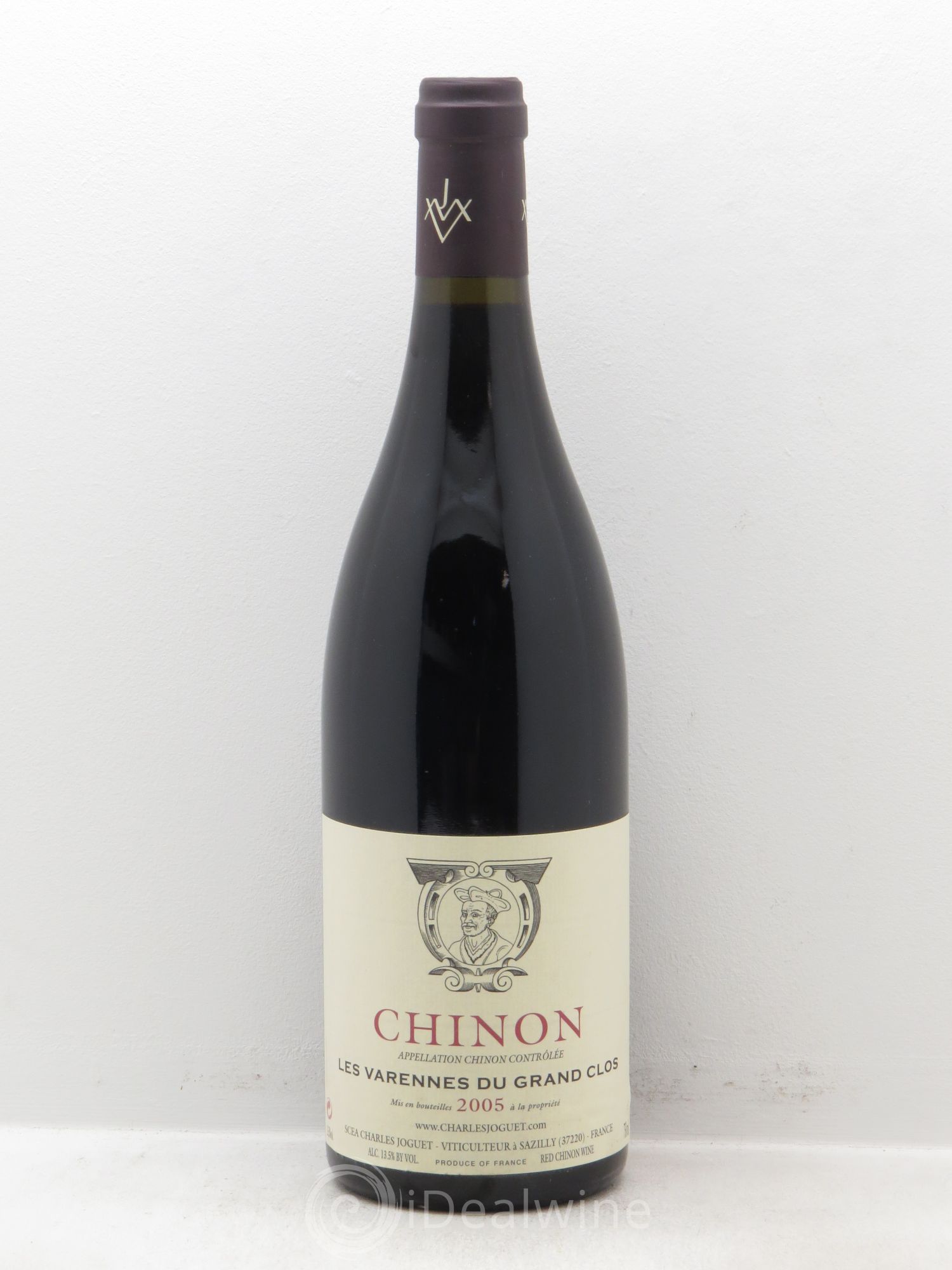 Chinon Les Varennes du Grand Clos Charles Joguet 2005 - Lot de 1 bouteille - 0