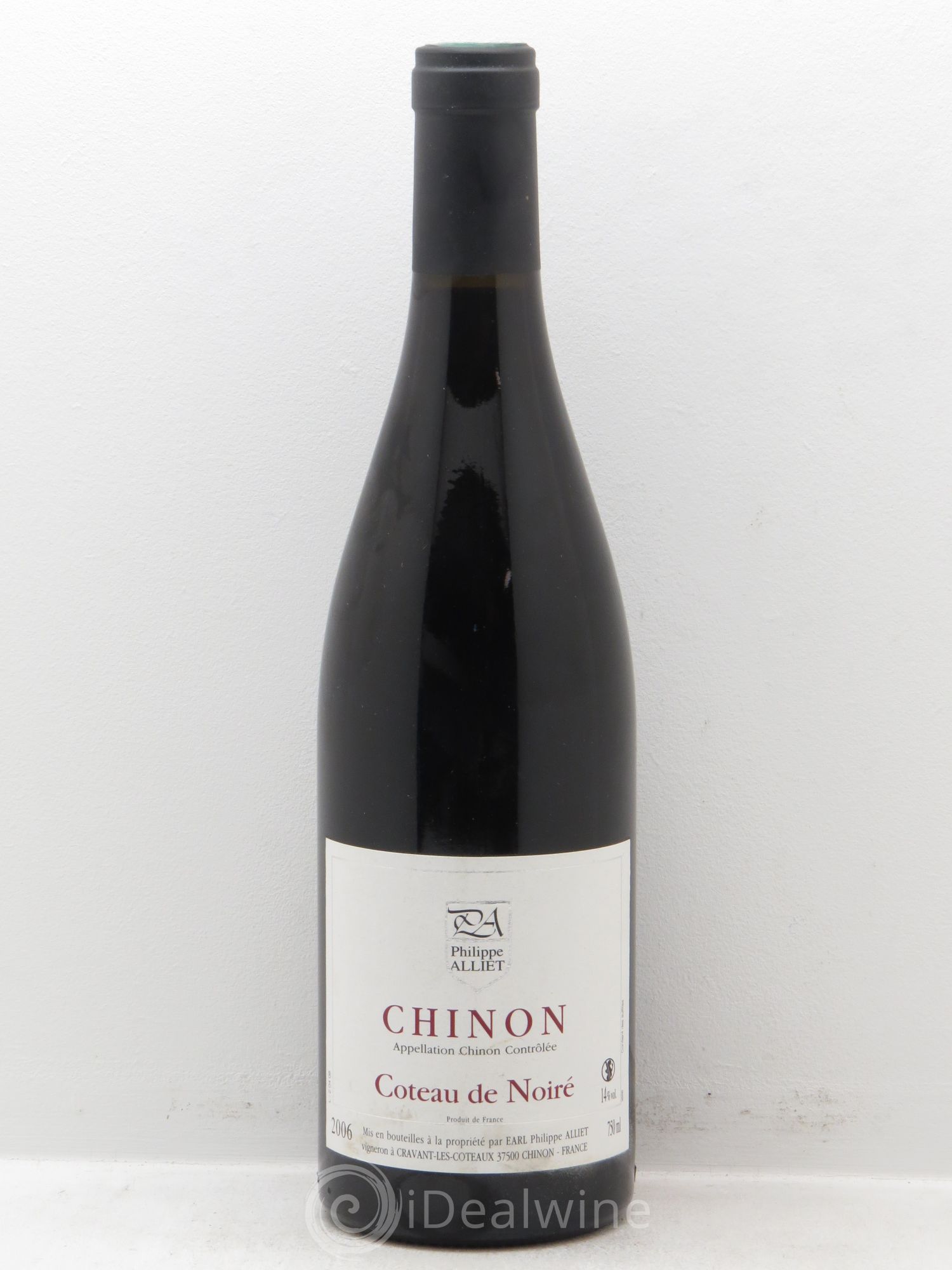 Chinon Coteau de Noiré Philippe Alliet 2006 - Lot de 1 bouteille - 0