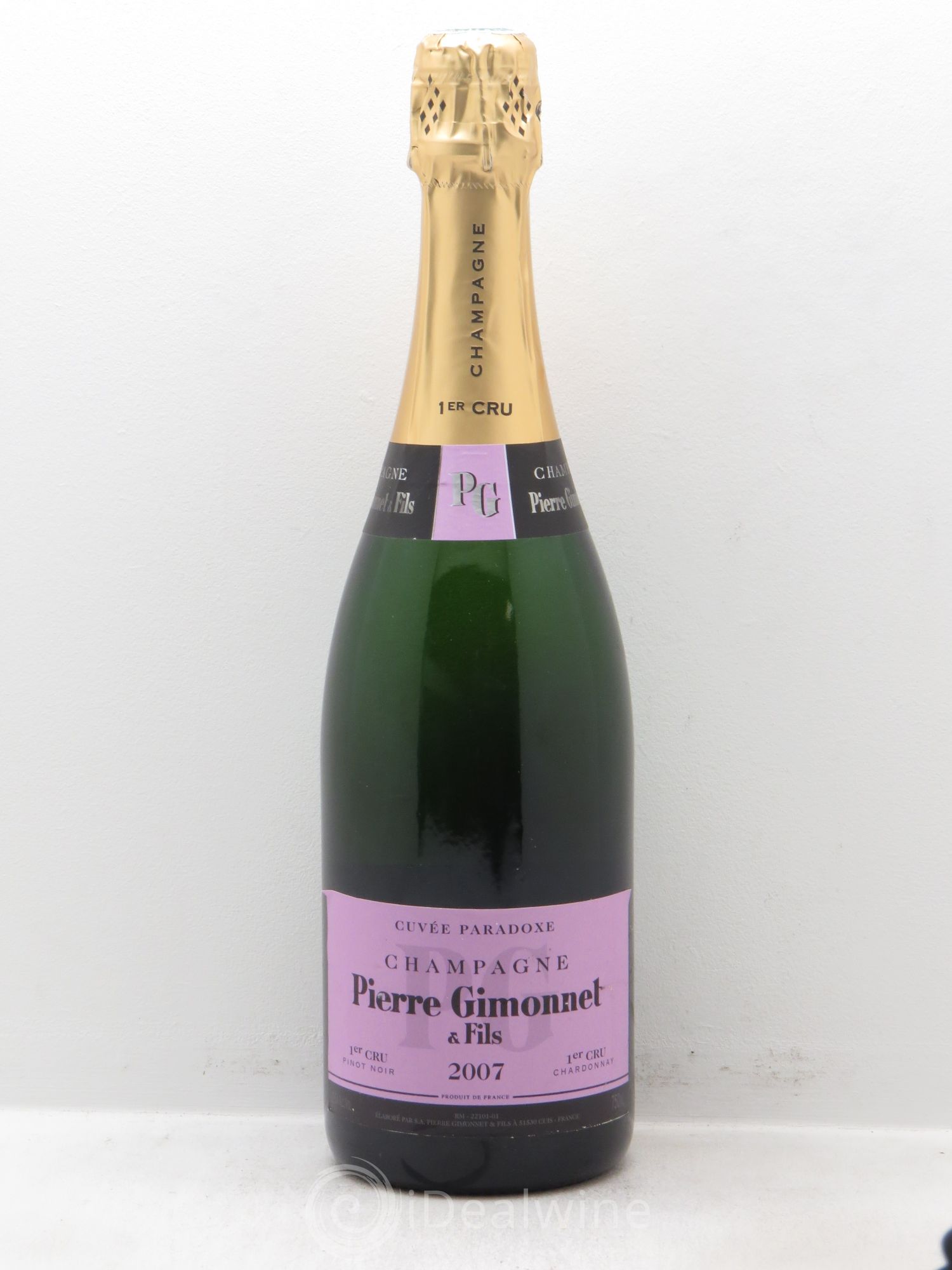 Champagne Gimmonet Cuvée Paradoxe 2007 - Lot of 1 bottle - 0