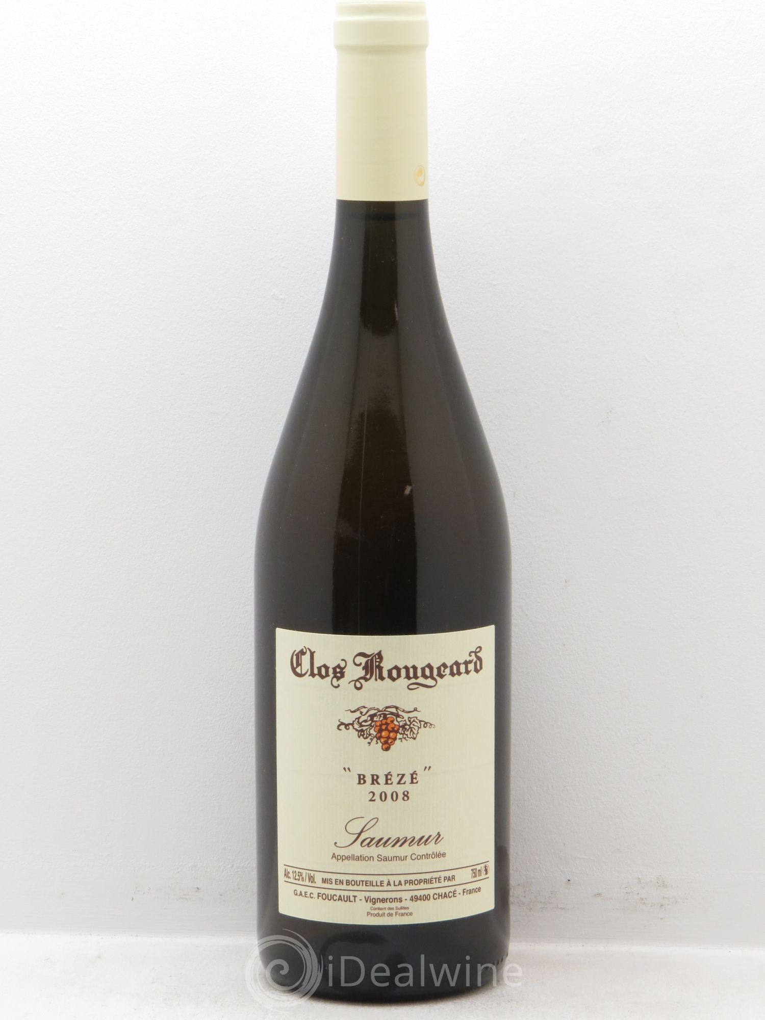 Saumur Brézé Clos Rougeard 2008 - Lot de 1 bouteille - 0