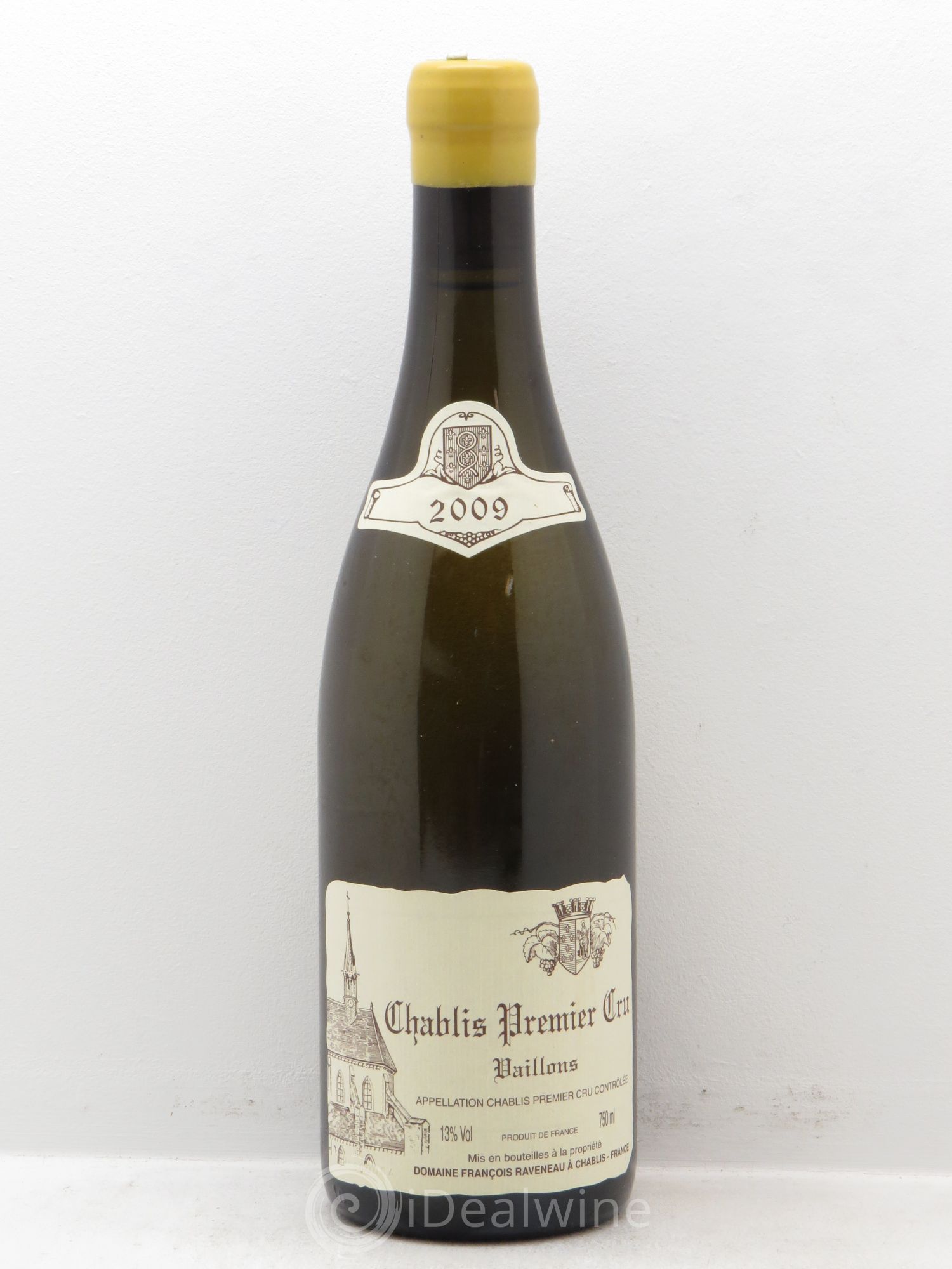 Chablis 1er Cru Vaillons Raveneau (Domaine) 2009 - Lot de 1 bouteille - 0