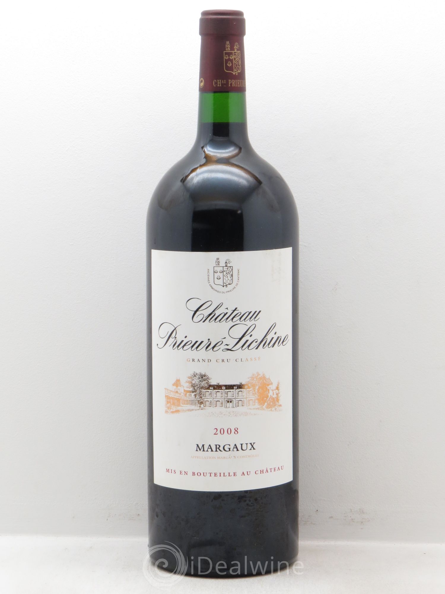 Château Prieuré Lichine 4ème Grand Cru Classé 2008 - Lot de 1 magnum - 0