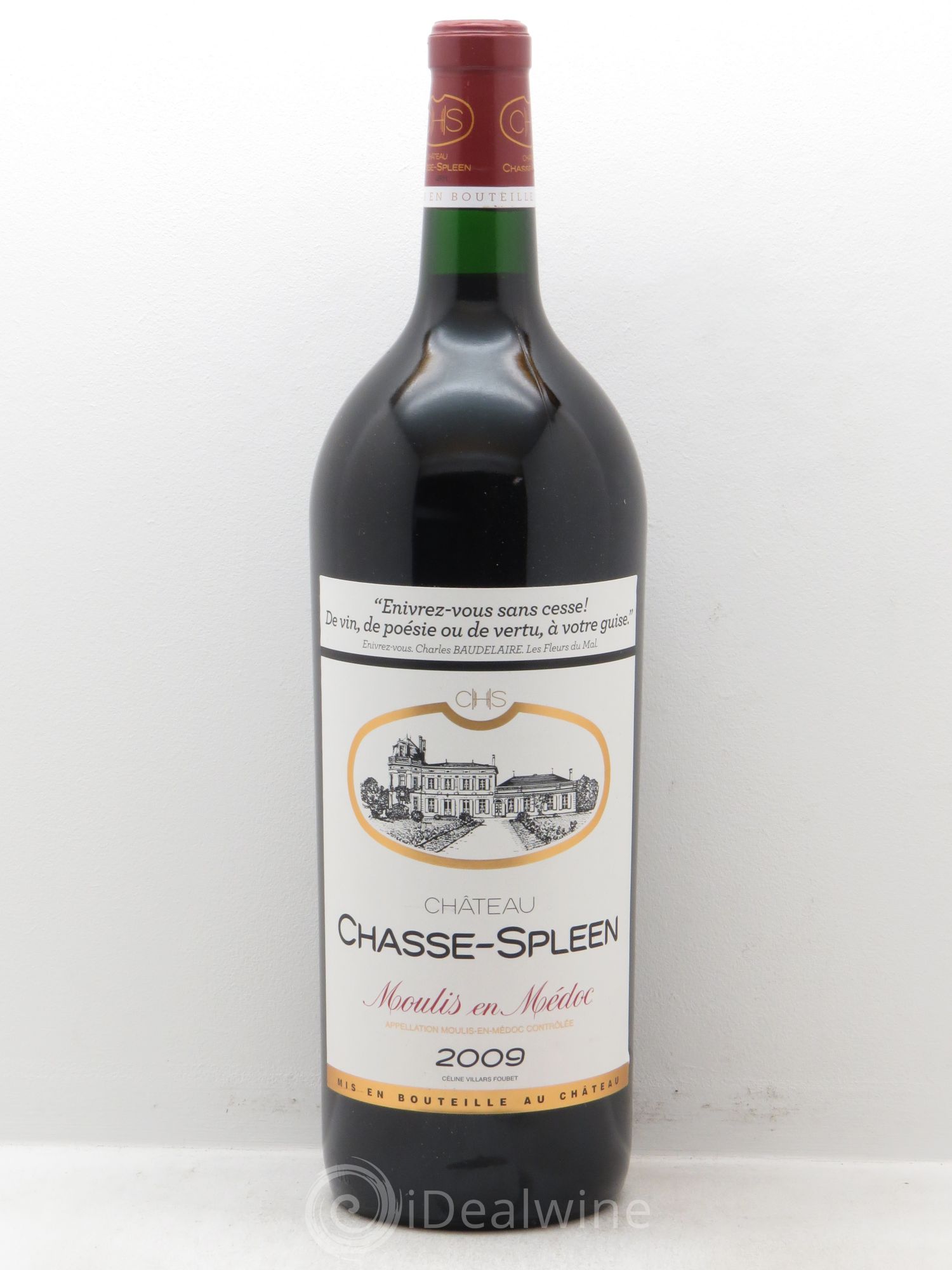 Château Chasse Spleen 2009 - Lot de 1 magnum - 0