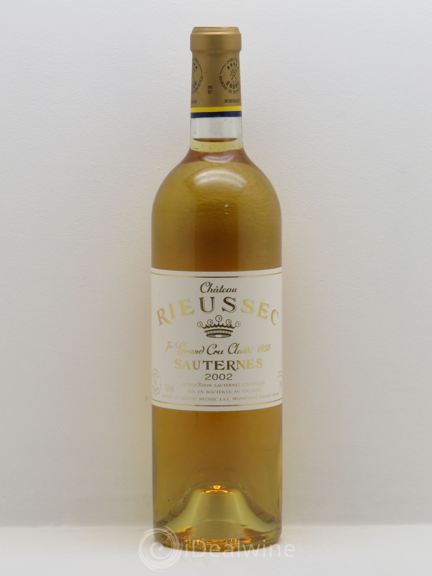 Château Rieussec 1er Grand Cru Classé 2002 - Posten von 1 Flasche - 0