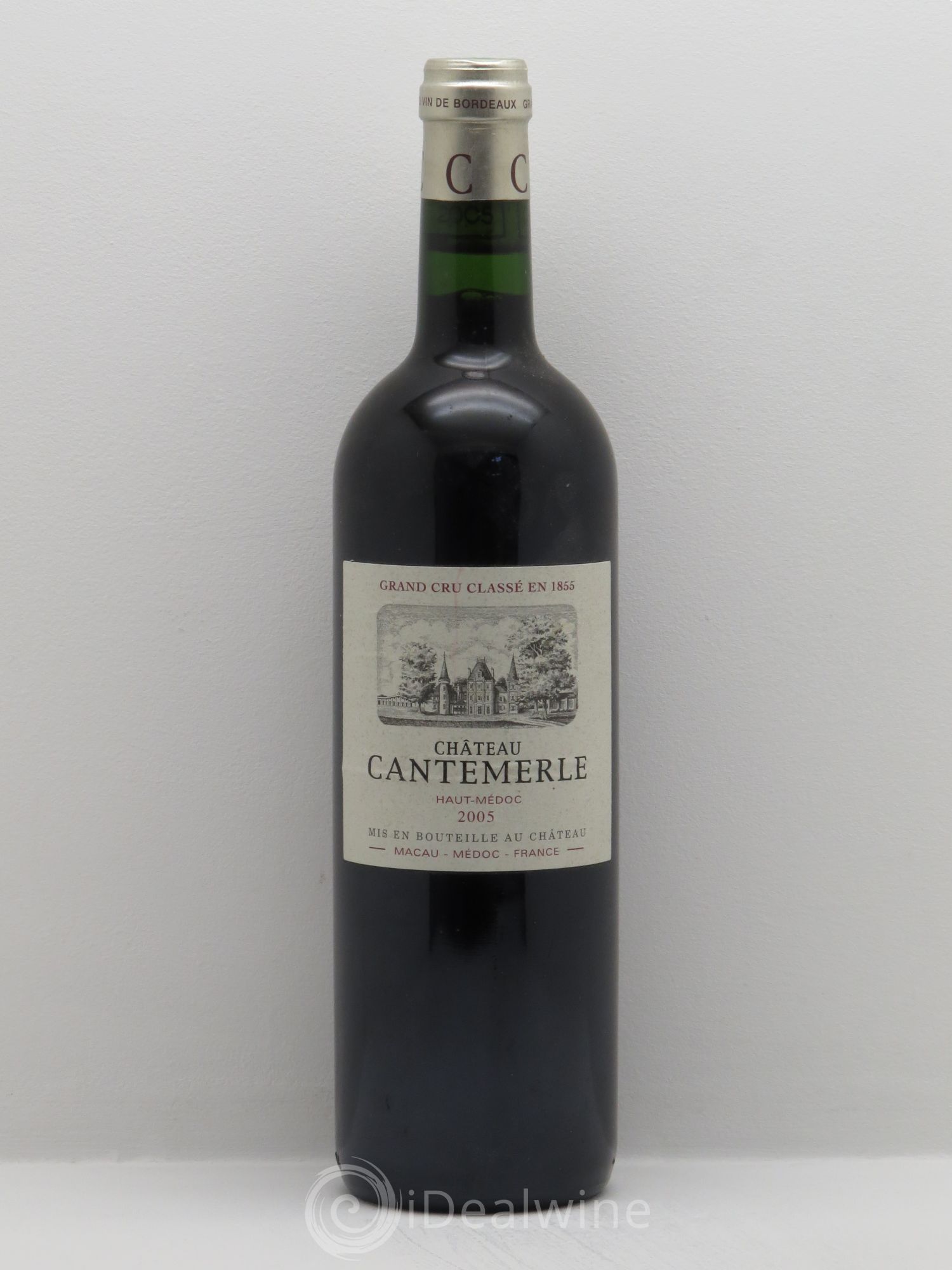Château Cantemerle 5ème Grand Cru Classé 2005 - Lot de 1 bouteille - 0