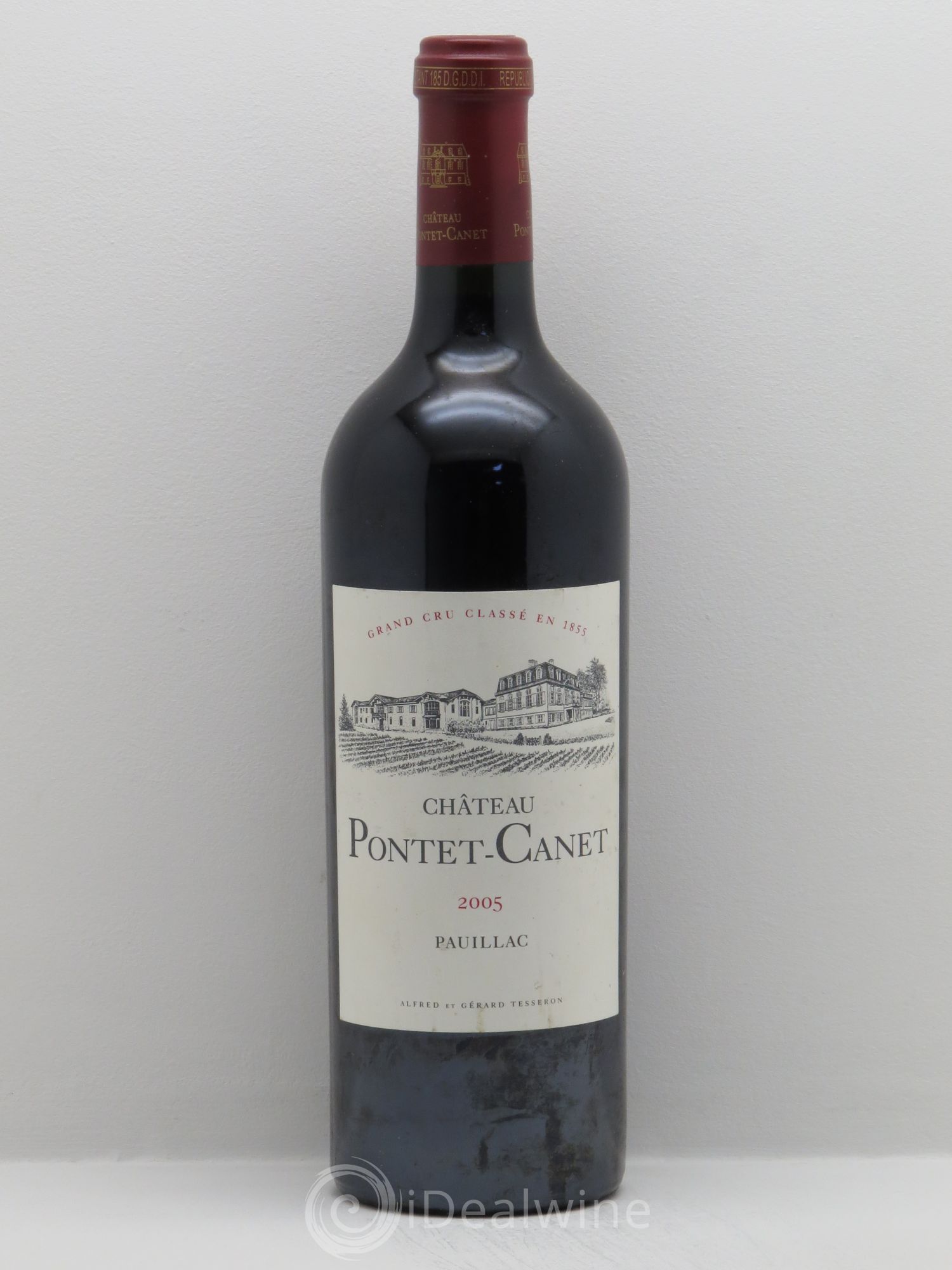 Château Pontet Canet 5ème Grand Cru Classé 2005 - Lot de 1 bouteille - 0