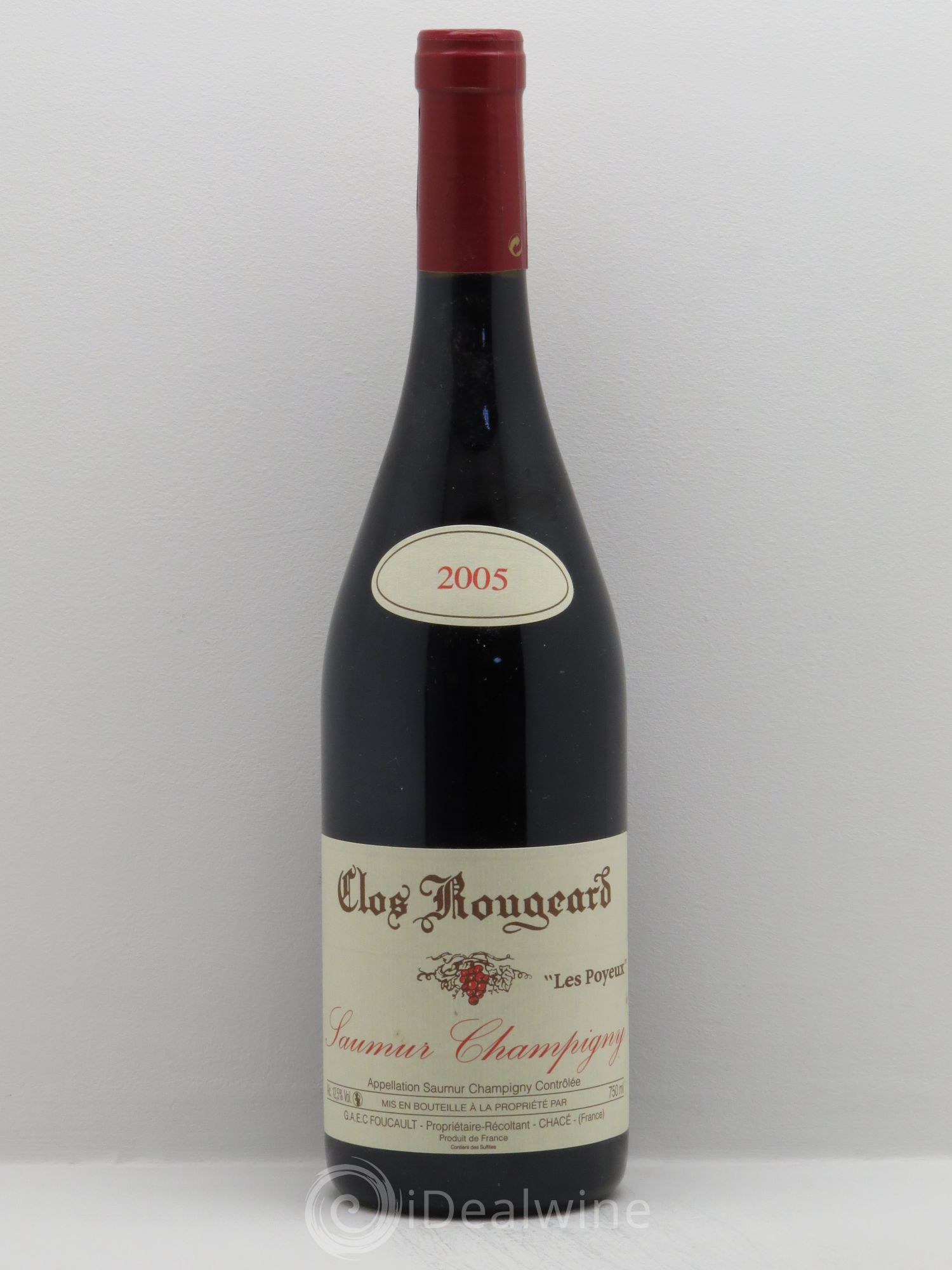 Saumur-Champigny Les Poyeux Clos Rougeard 2005 - Lot de 1 bouteille - 0
