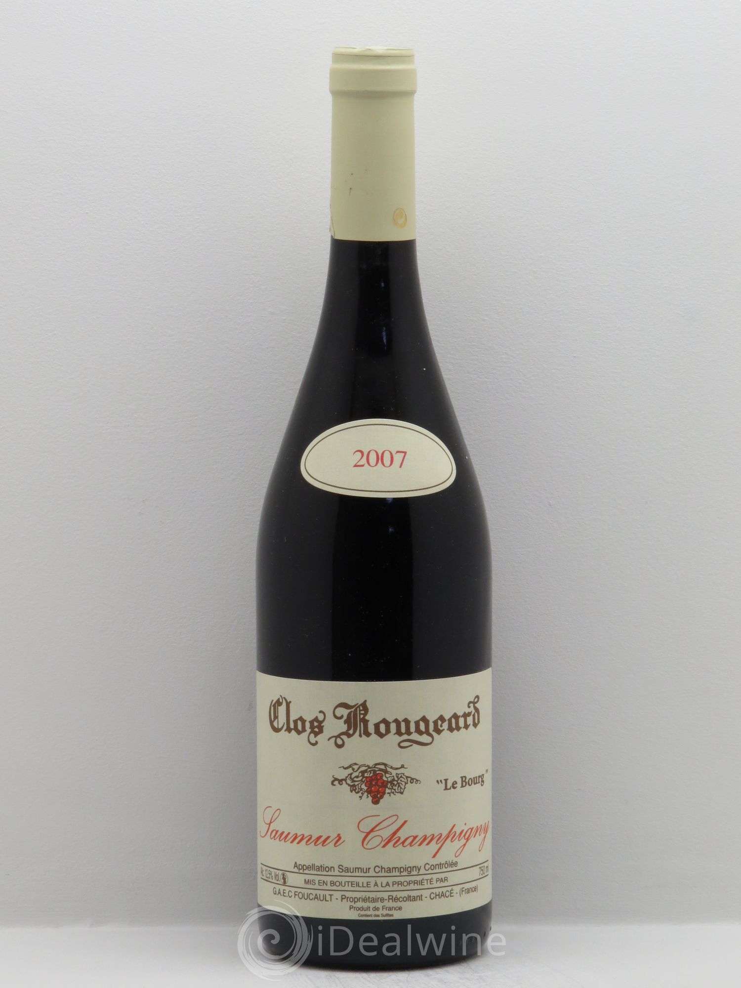 Saumur-Champigny Le Bourg Clos Rougeard 2007 - Lot de 1 bouteille - 0