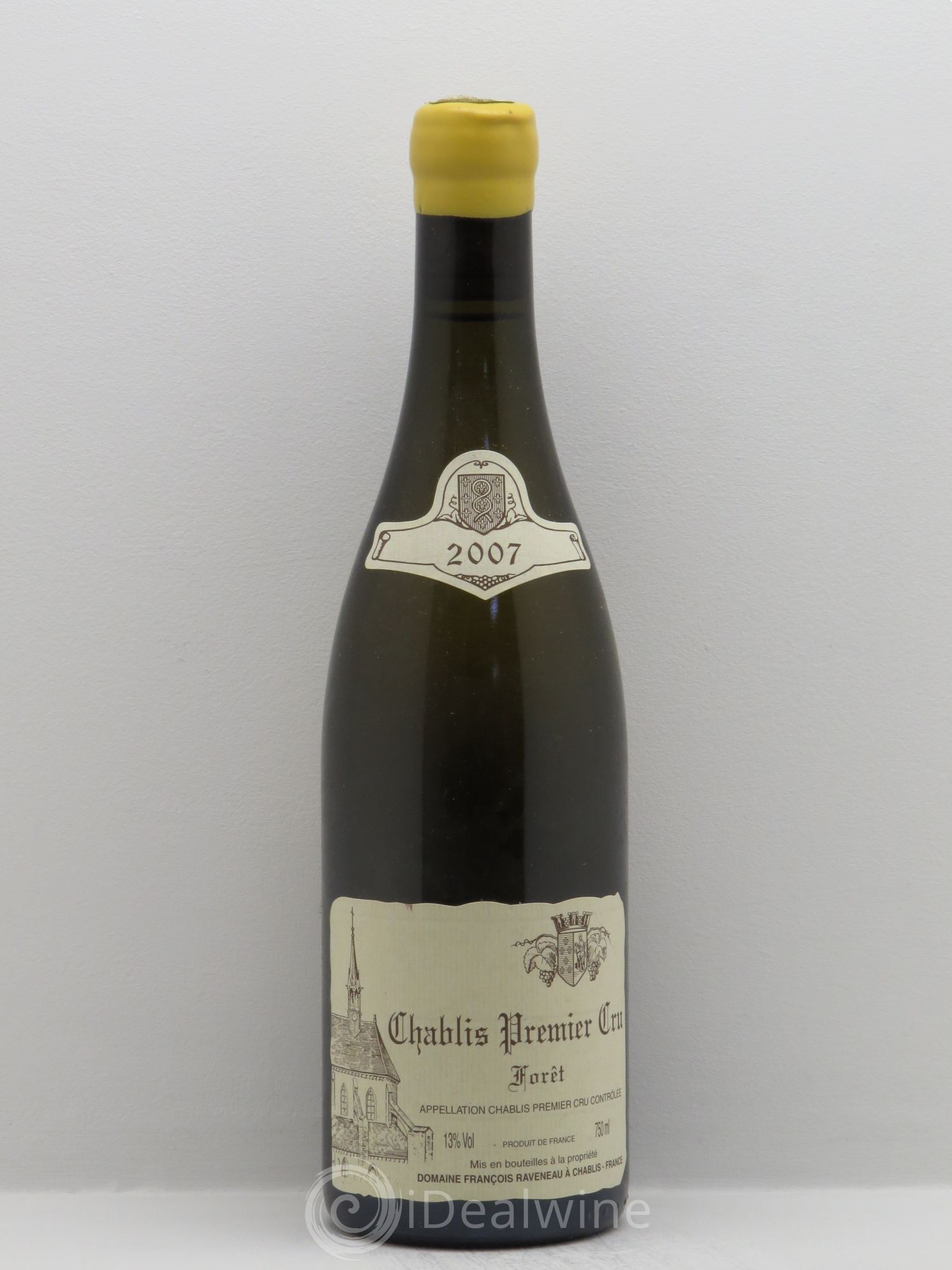Chablis 1er Cru Forêt Raveneau (Domaine) 2007 - Lot de 1 bouteille - 0