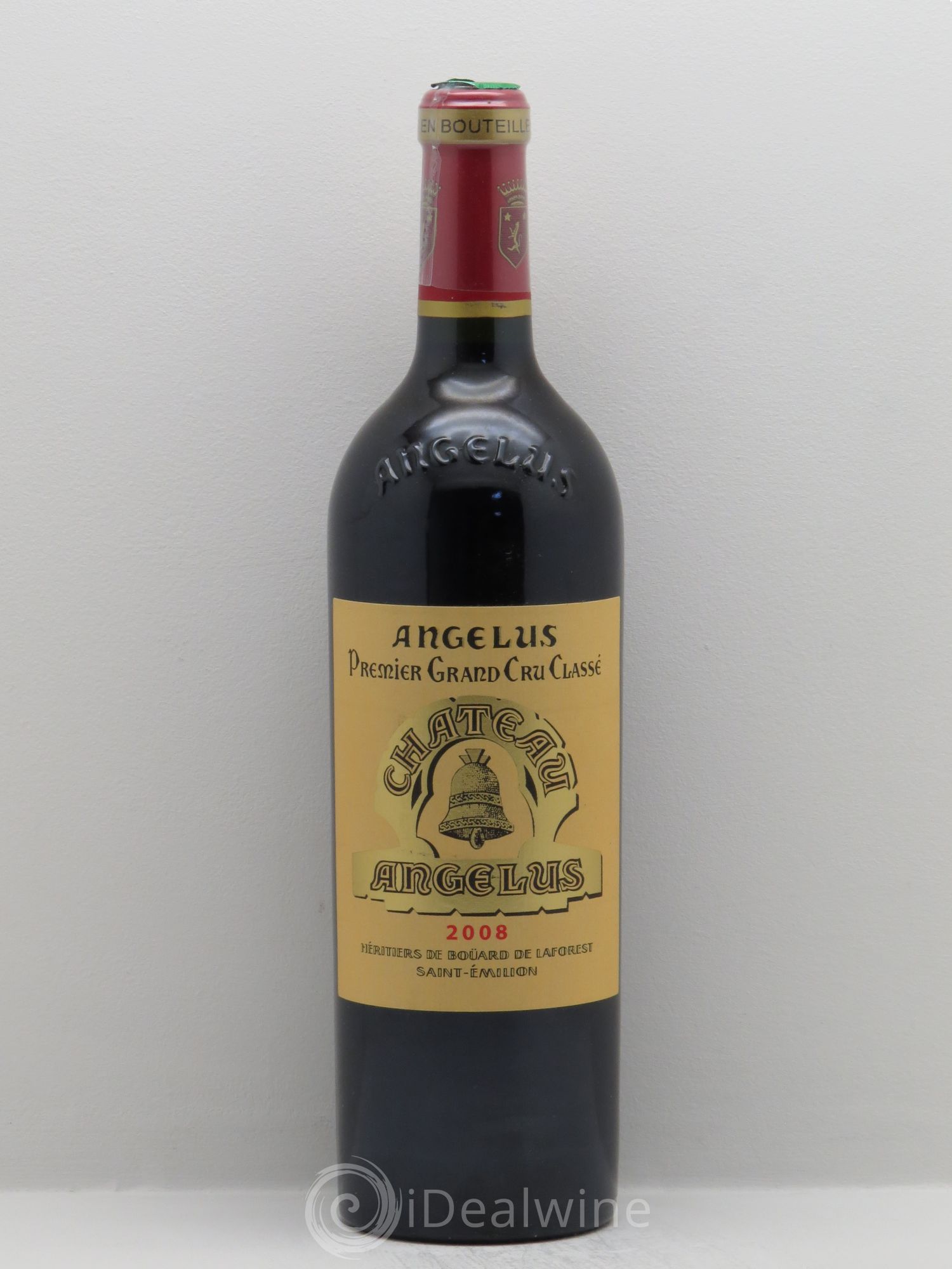 Château Angélus 1er Grand Cru Classé A 2008 - Lot de 1 bouteille - 0