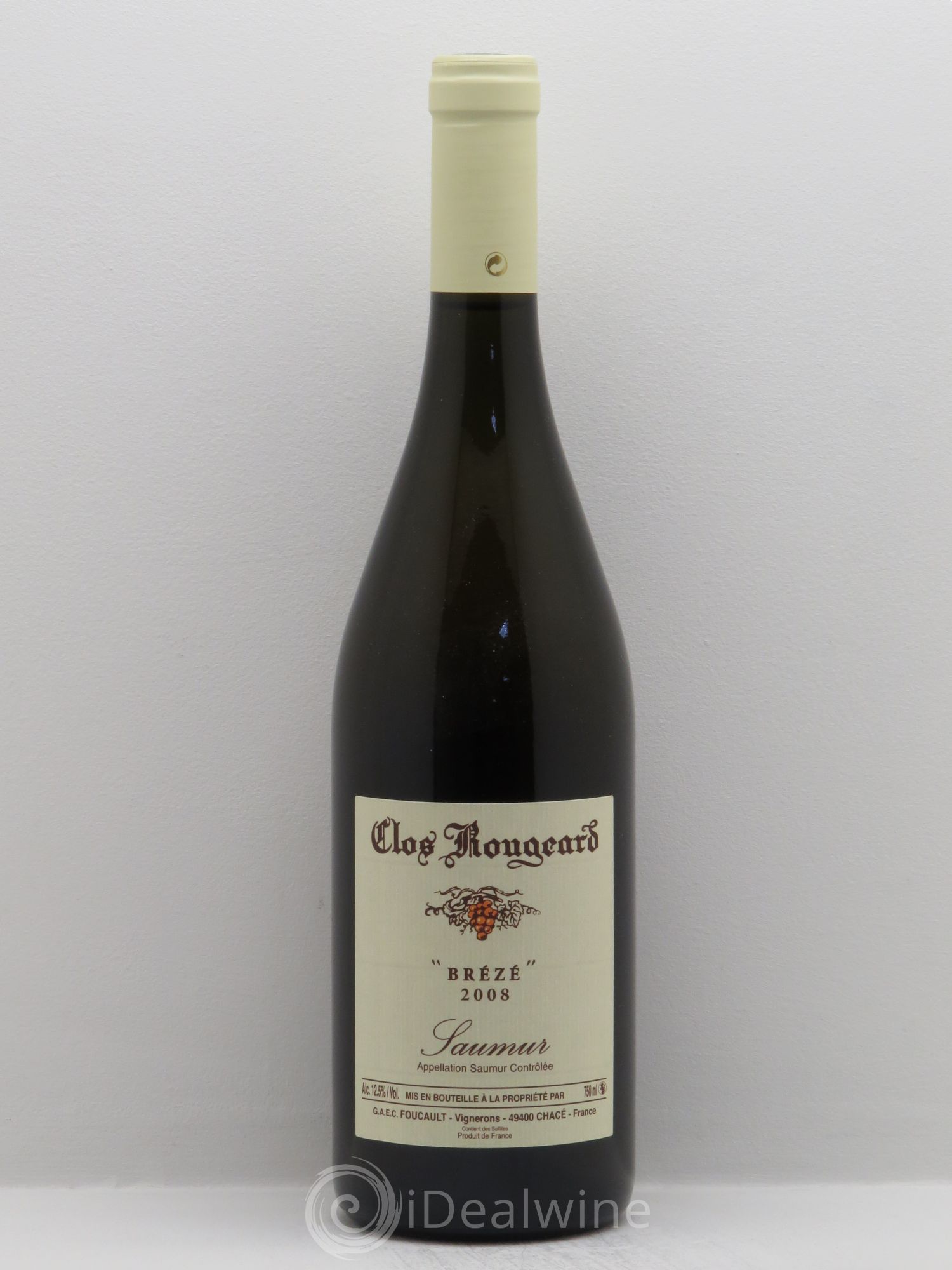 Saumur Brézé Clos Rougeard 2008 - Lot de 1 bouteille - 0