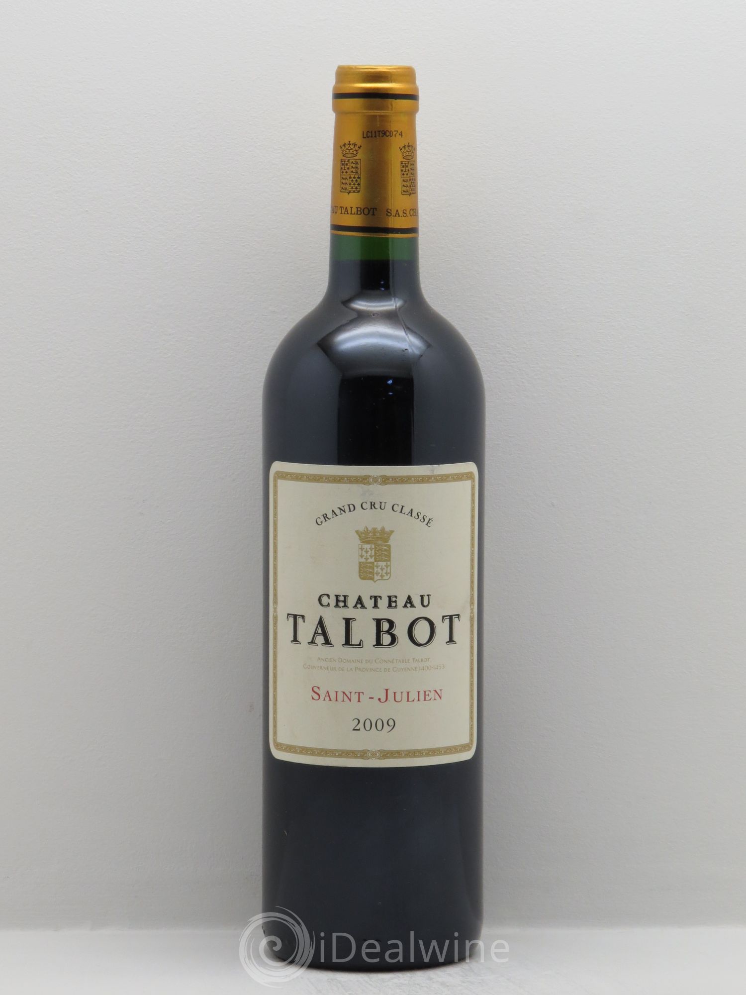Château Talbot 4ème Grand Cru Classé 2009 - Lot de 1 bouteille - 0