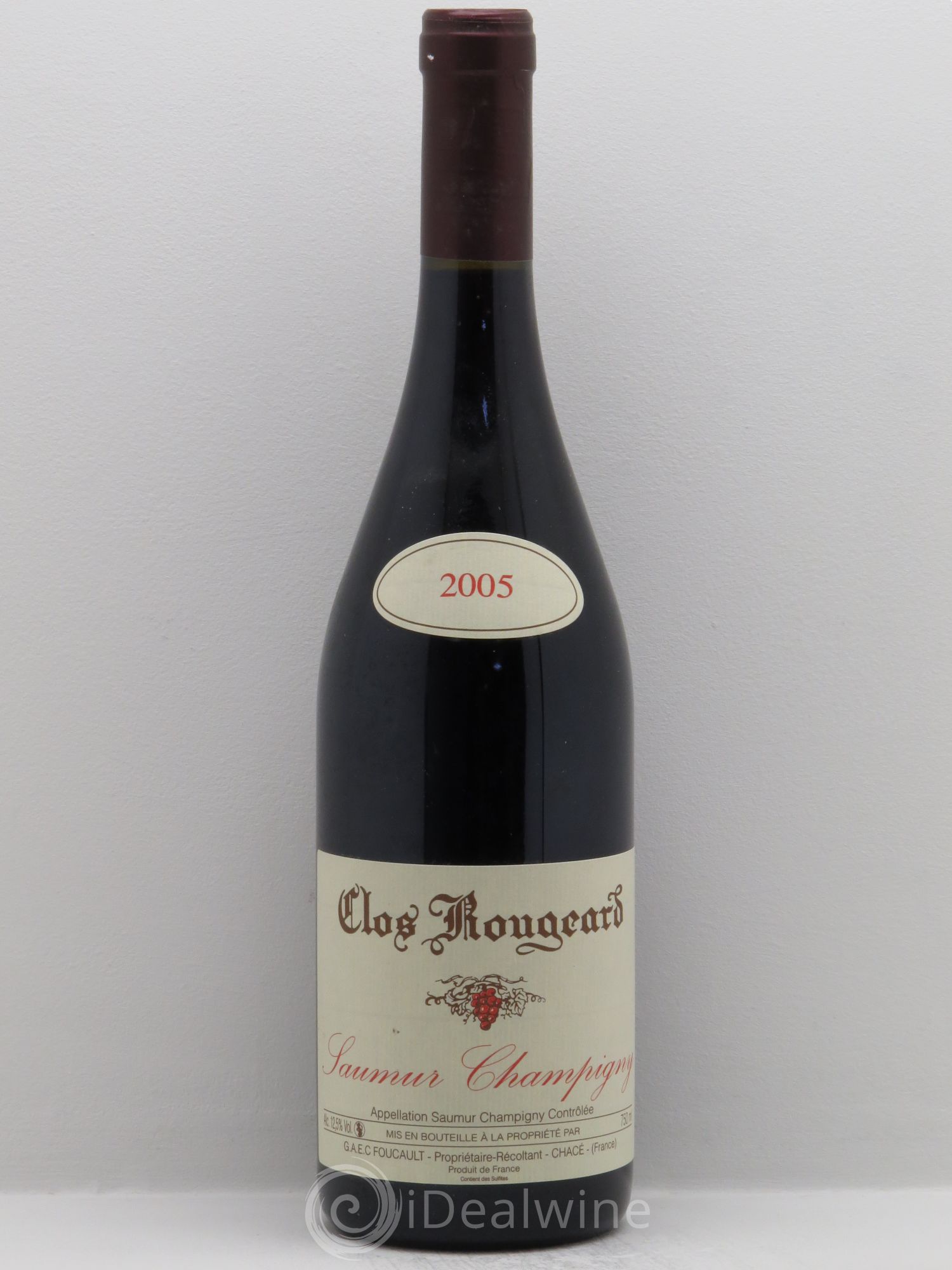 Saumur-Champigny Clos Rougeard 2005 - Lot de 1 bouteille - 0