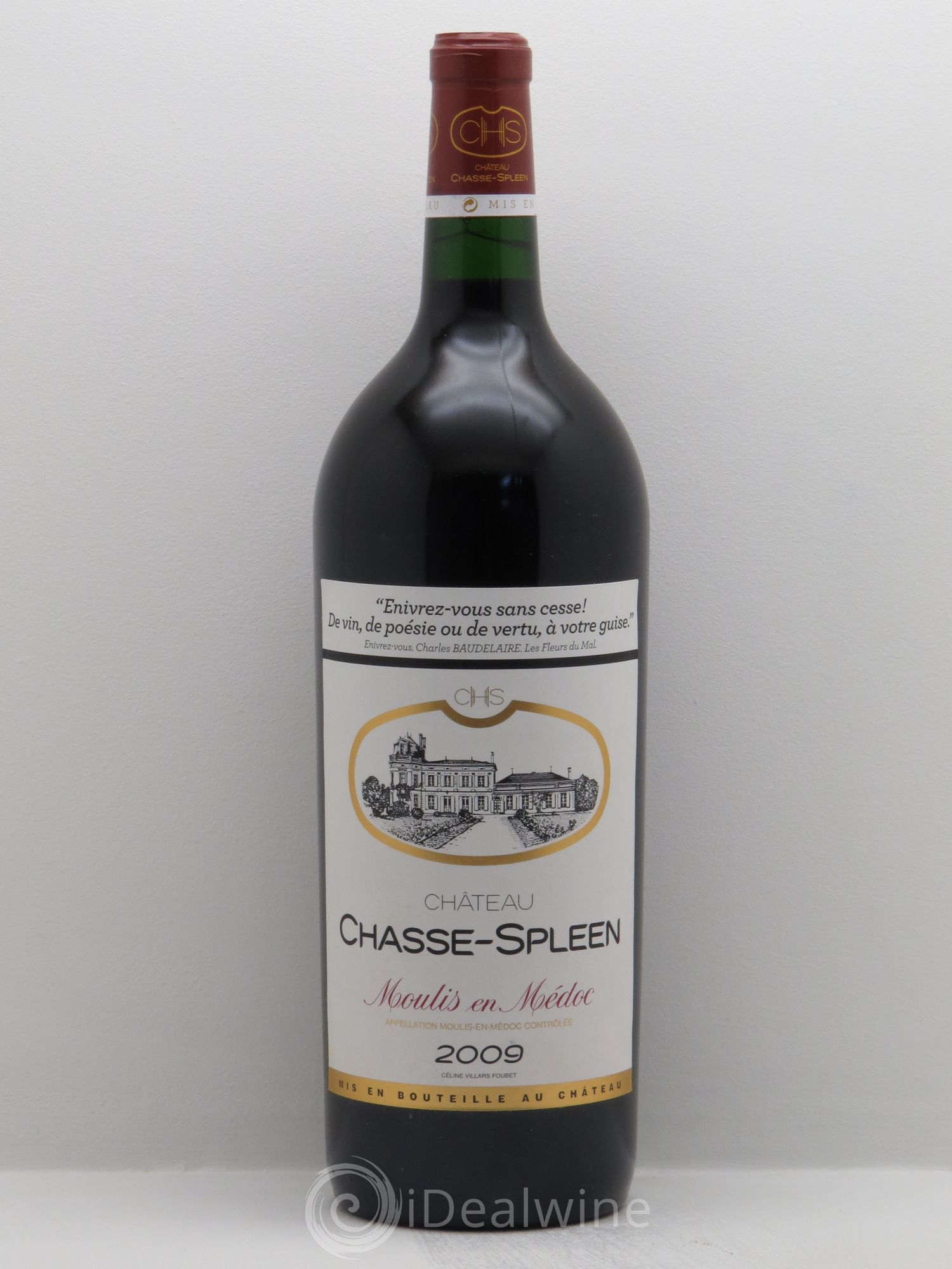 Château Chasse Spleen 2009 - Lot de 1 magnum - 0