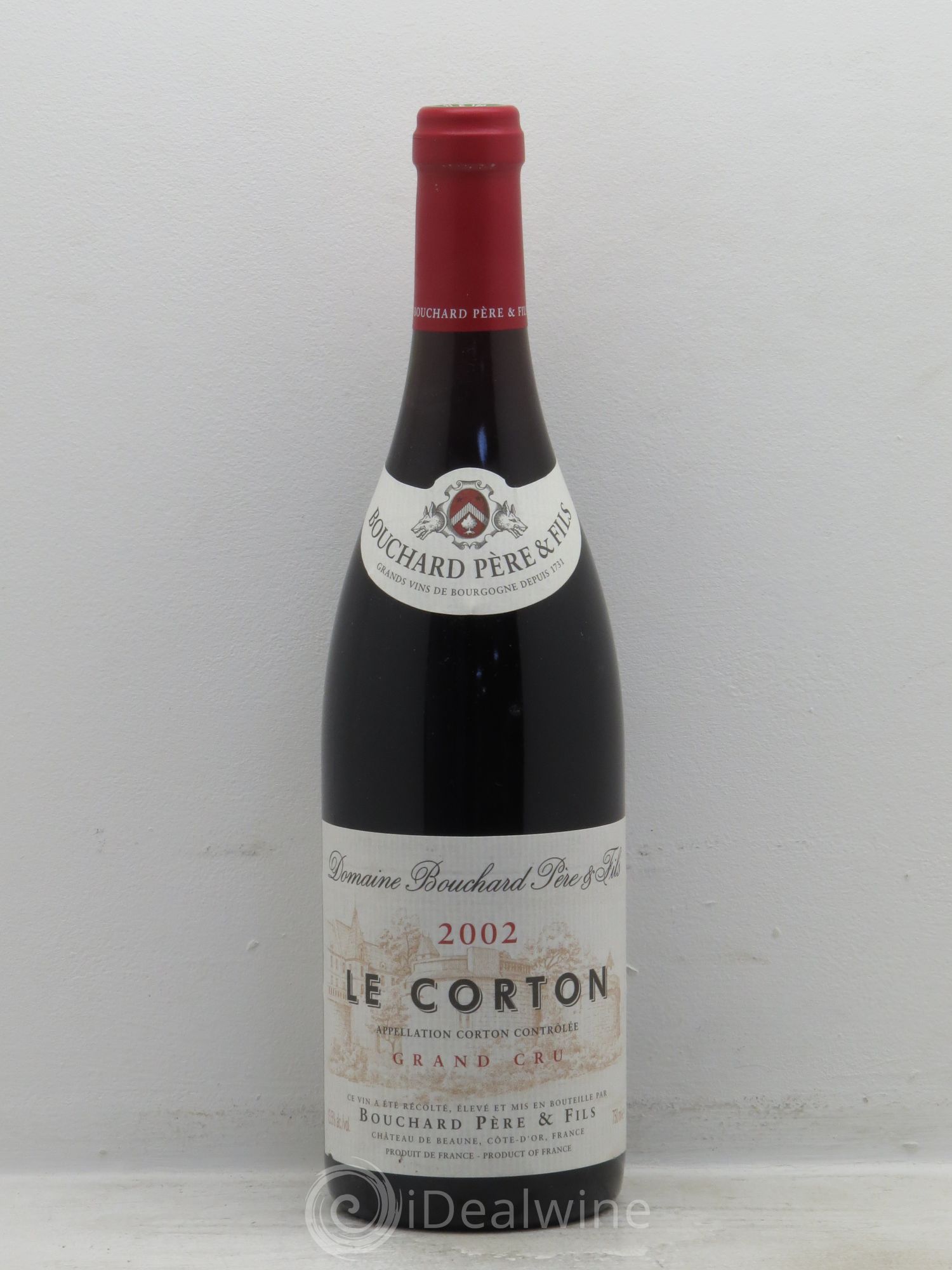 Corton Grand Cru Le Corton Bouchard Père & Fils 2002 - Lot de 1 bouteille - 0