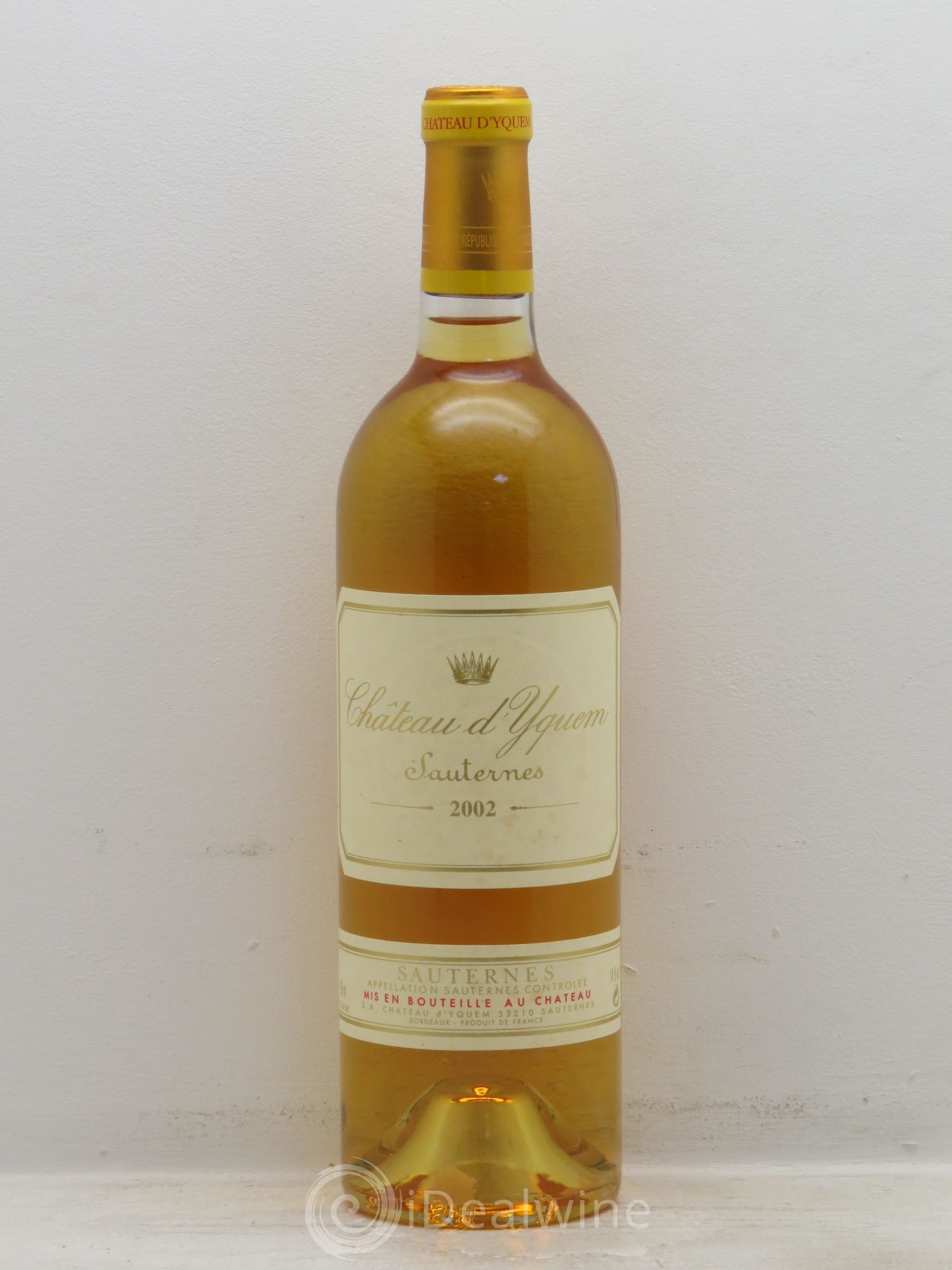 Château d' Yquem 1er Cru Classé Supérieur 2002 - Lotto di 1 bottiglia - 0