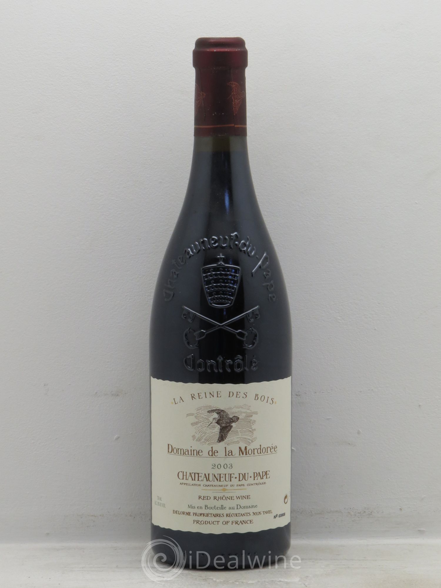 Châteauneuf-du-Pape Cuvée de la Reine des Bois La Mordorée (Domaine de) 2003 - Lot de 1 bouteille - 0