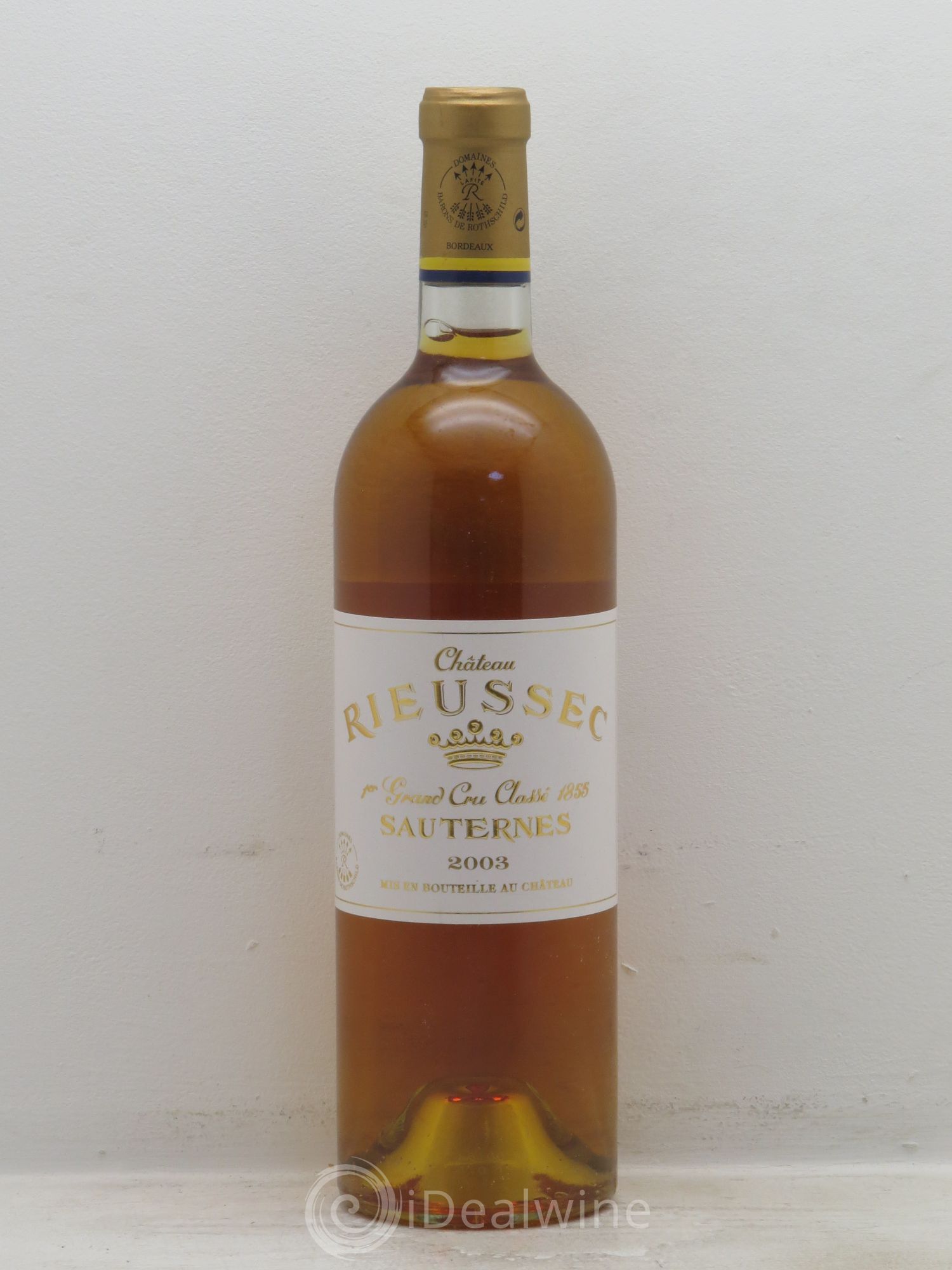 Château Rieussec 1er Grand Cru Classé 2003 - Posten von 1 Flasche - 0