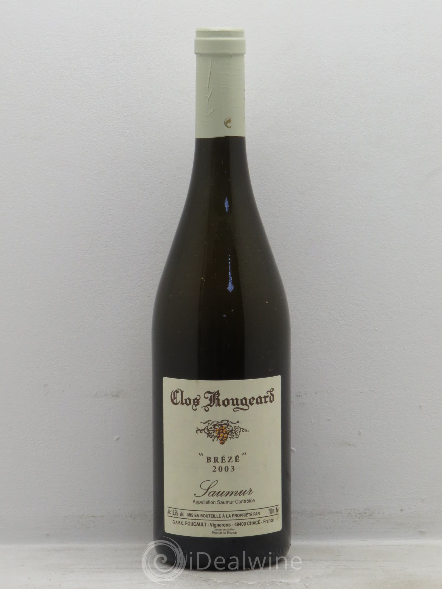 Saumur Brézé Clos Rougeard 2003 - Posten von 1 Flasche - 0