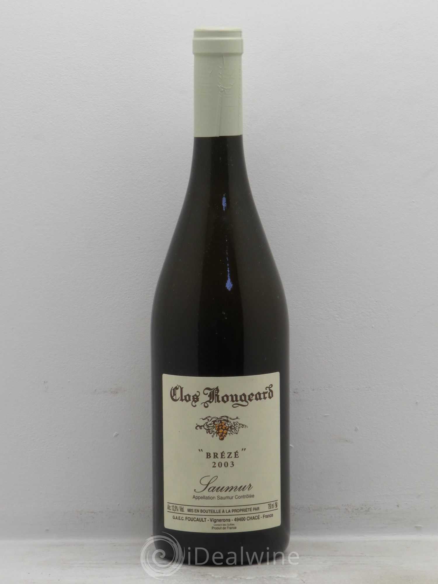 Saumur Brézé Clos Rougeard 2003 - Lot de 1 bouteille - 0